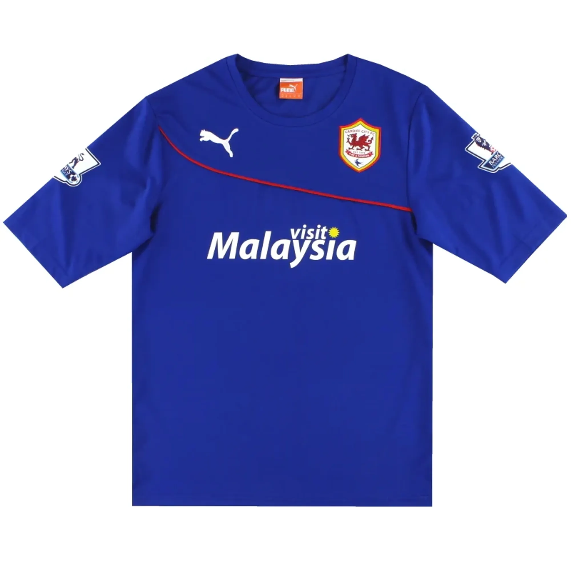 2013-14 Cardiff Puma Away Shirt XL - Cardiff City / Excellent 