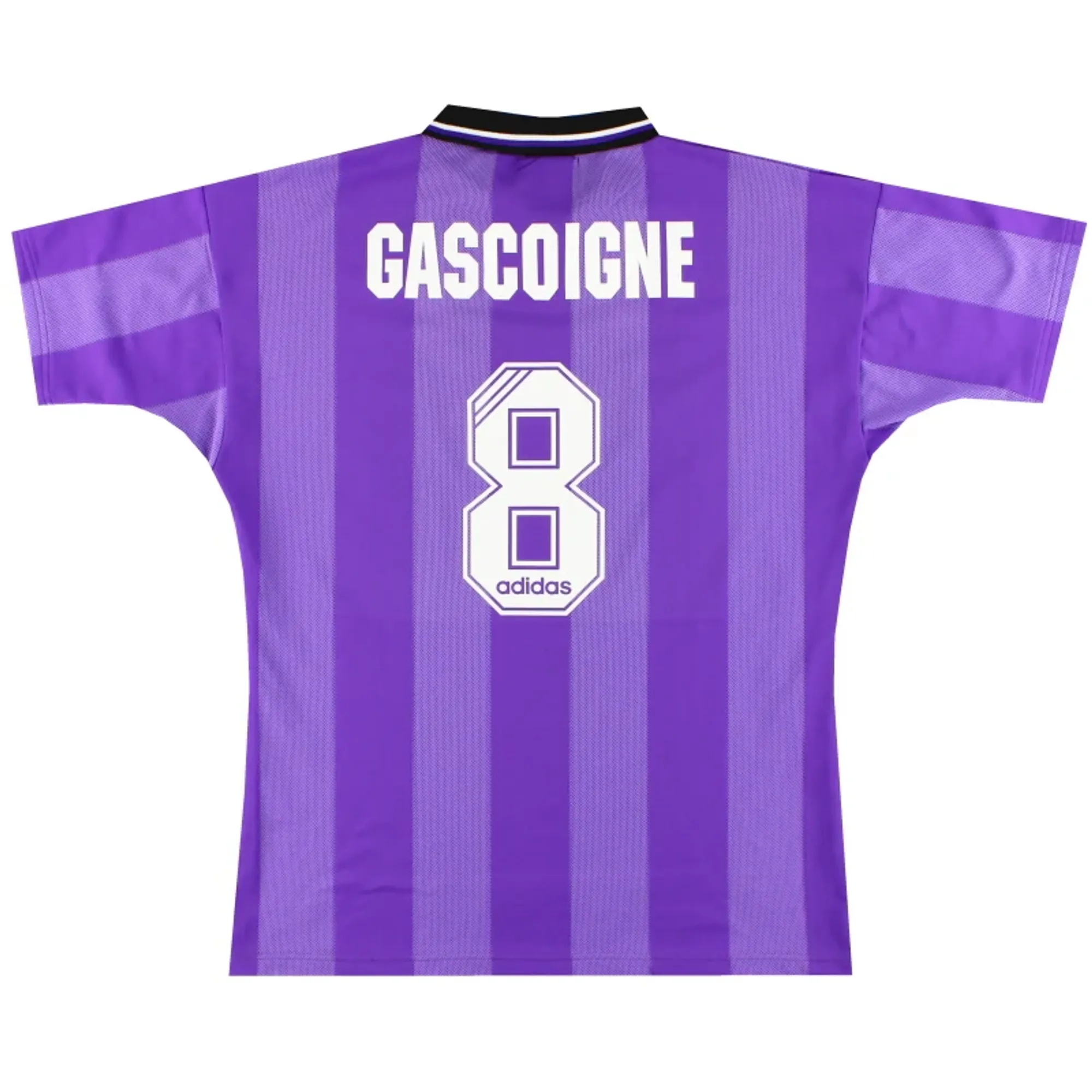 1994-95 Rangers adidas European Shirt Gasgoine #8 *Mint* L - Rangers / Mint 