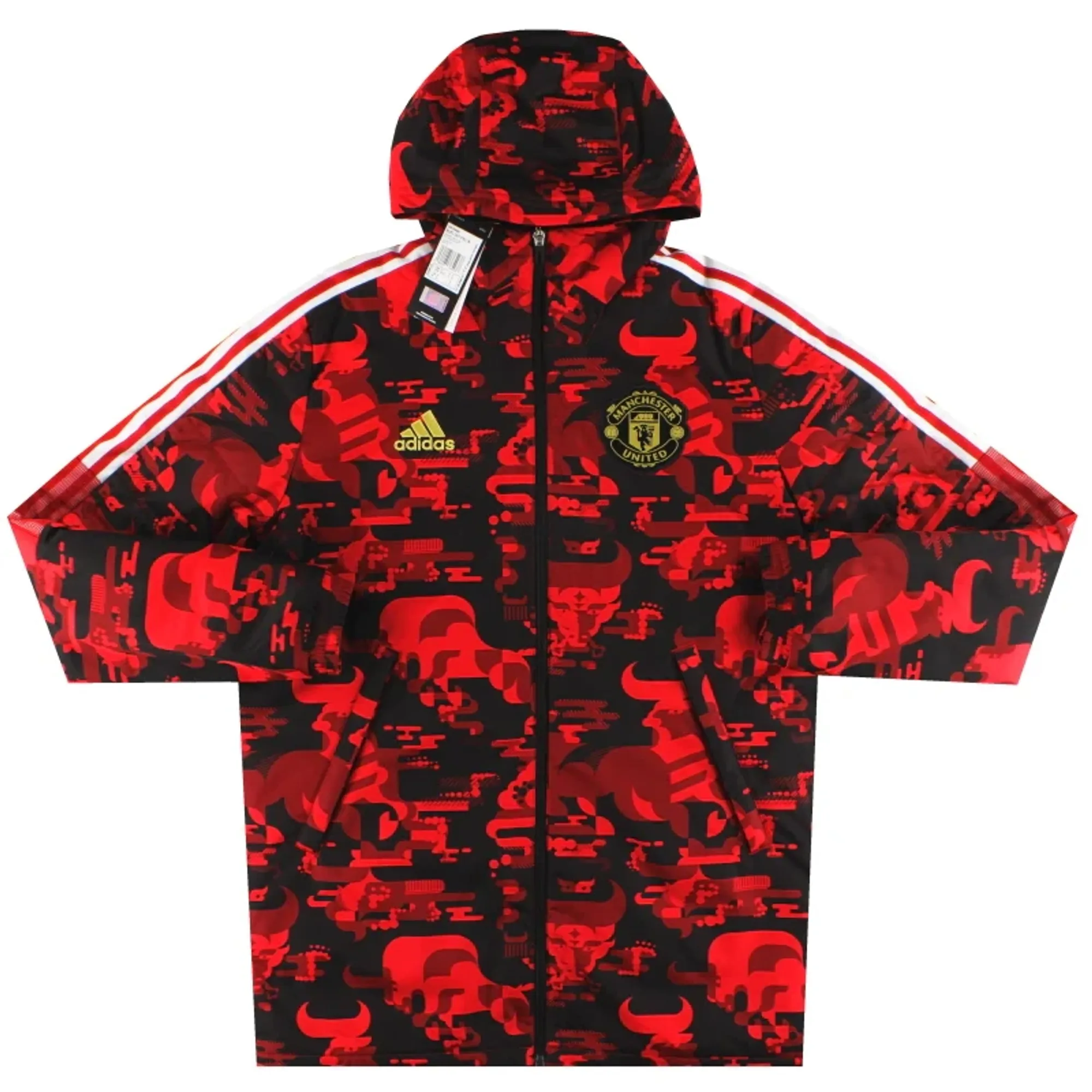 2021-22 Manchester United adidas CNY Padded Coat *w/tags* - Manchester United / w/tags 