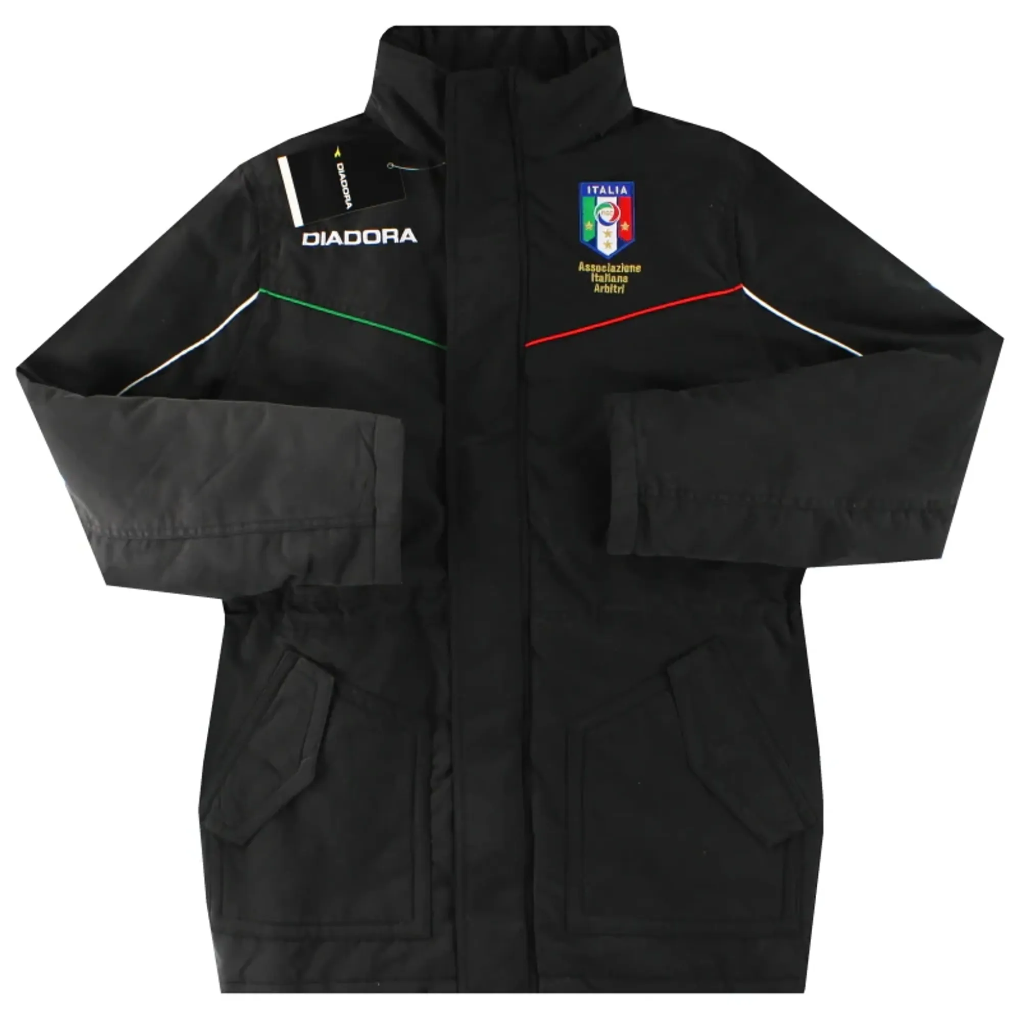 2000s Italy Diadora Referee Bench Coat *BNIB* - Italian Clubs / BNIB 