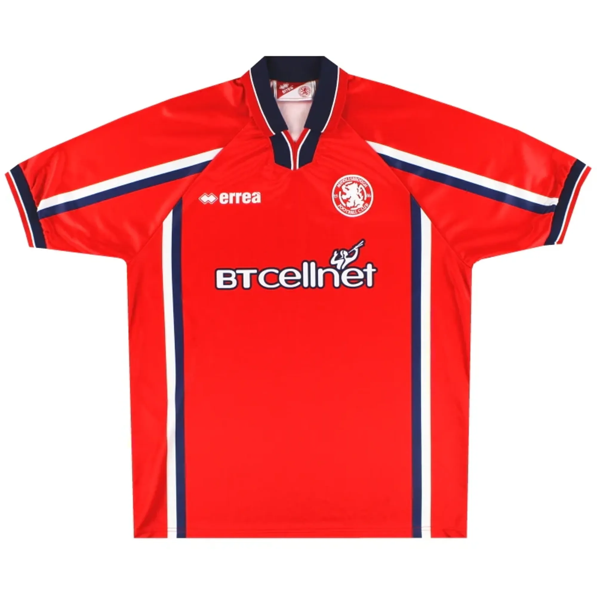 1999-00 Middlesbrough Errea Home Shirt M - Middlesbrough / Excellent 