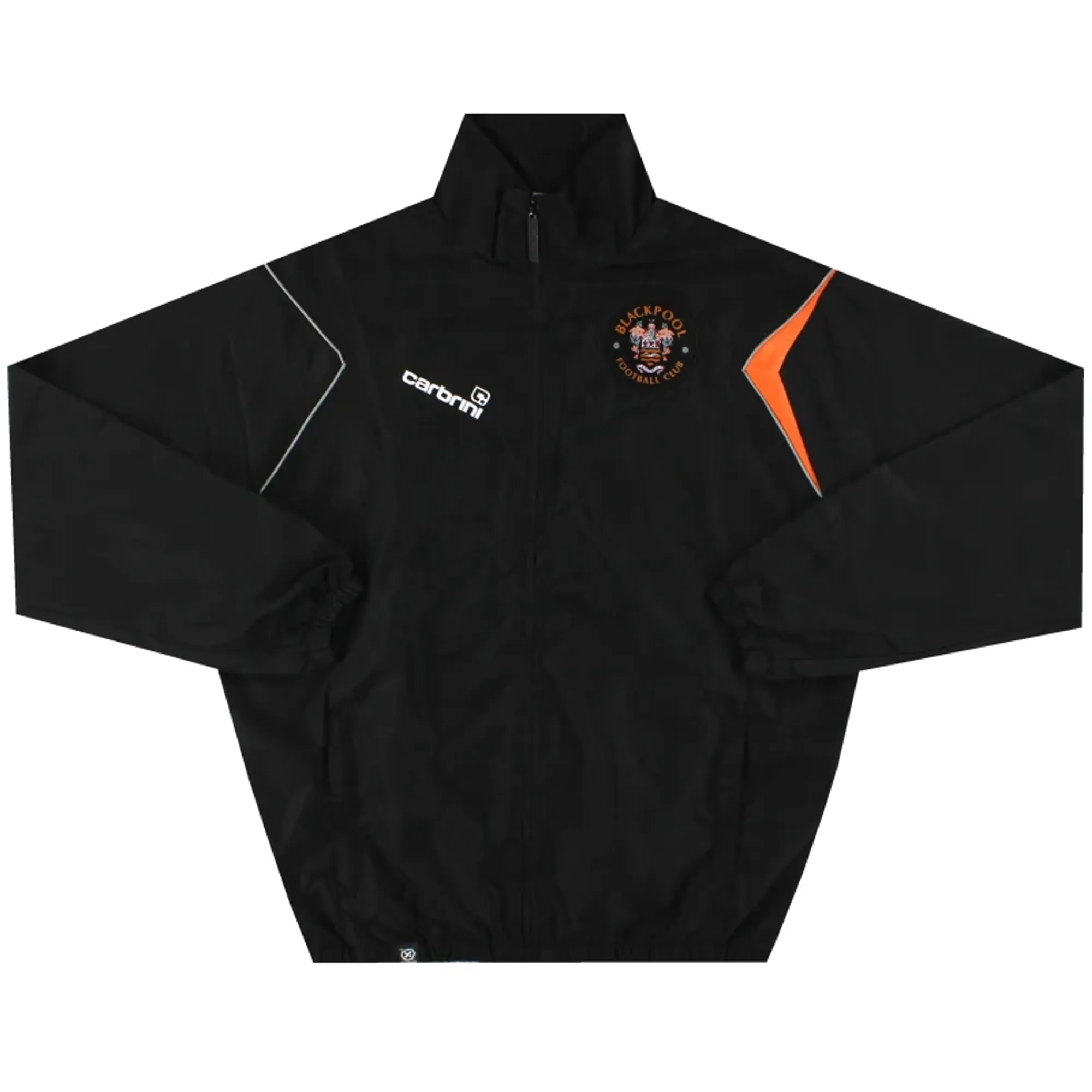 2009-10 Blackpool Carbrini Track Jacket M - Blackpool / Excellent 