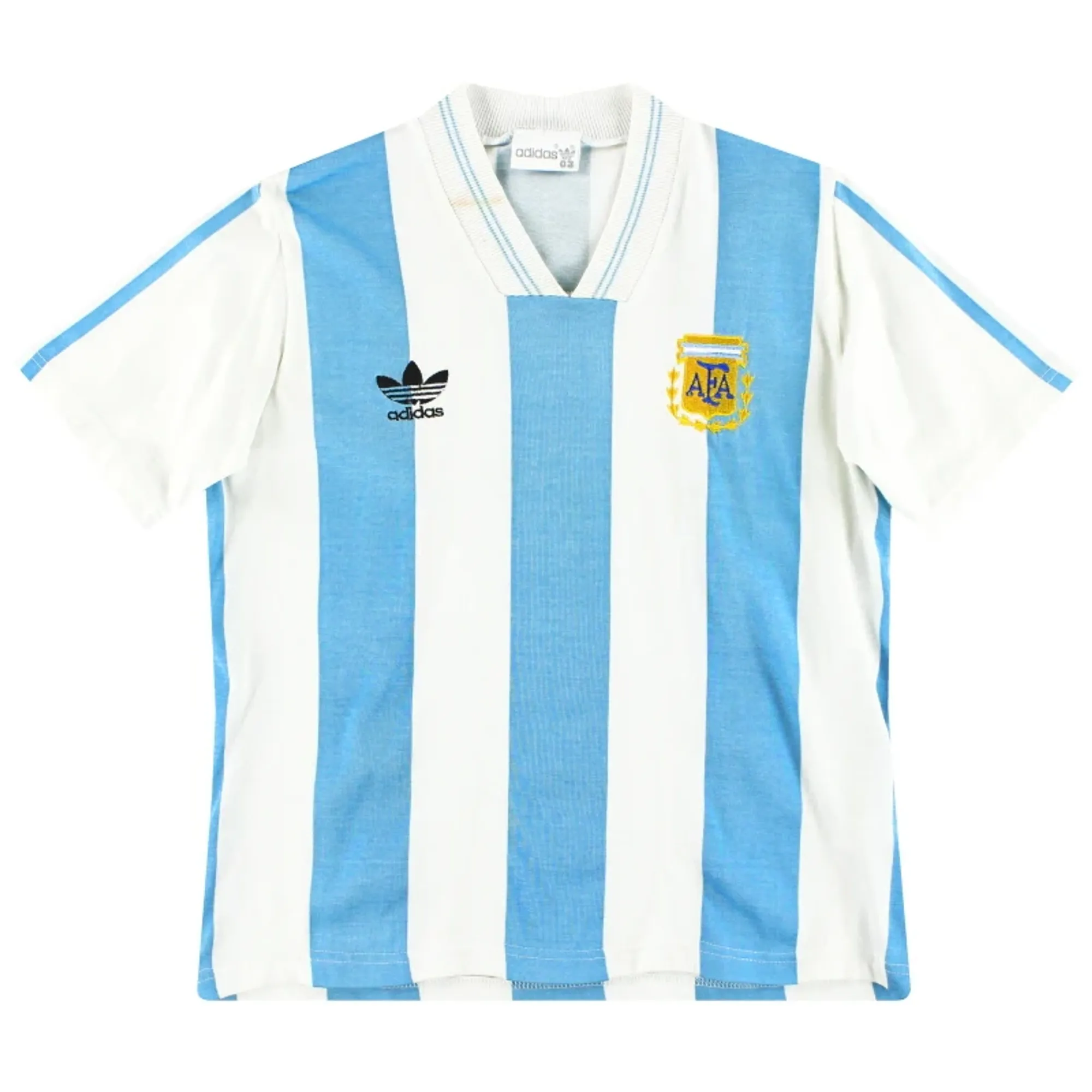 1992-93 Argentina adidas Home Shirt Y - Argentina / Excellent 