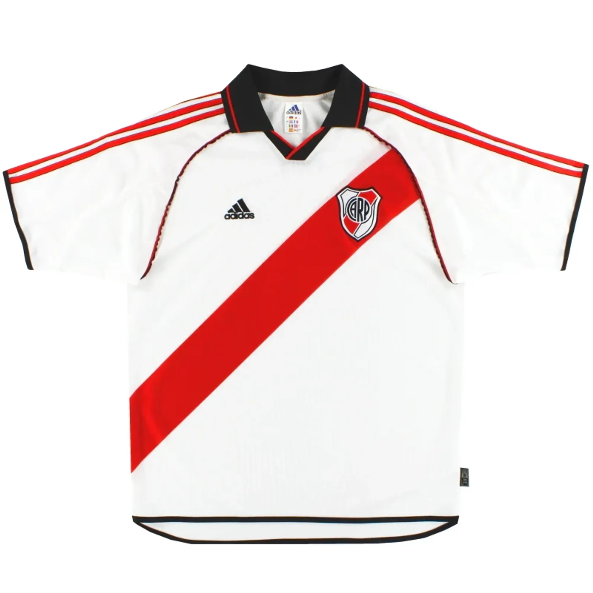 2000-02 River Plate adidas Player Issue Home Shirt *Mint* L - Central and South American Clubs / Mint 