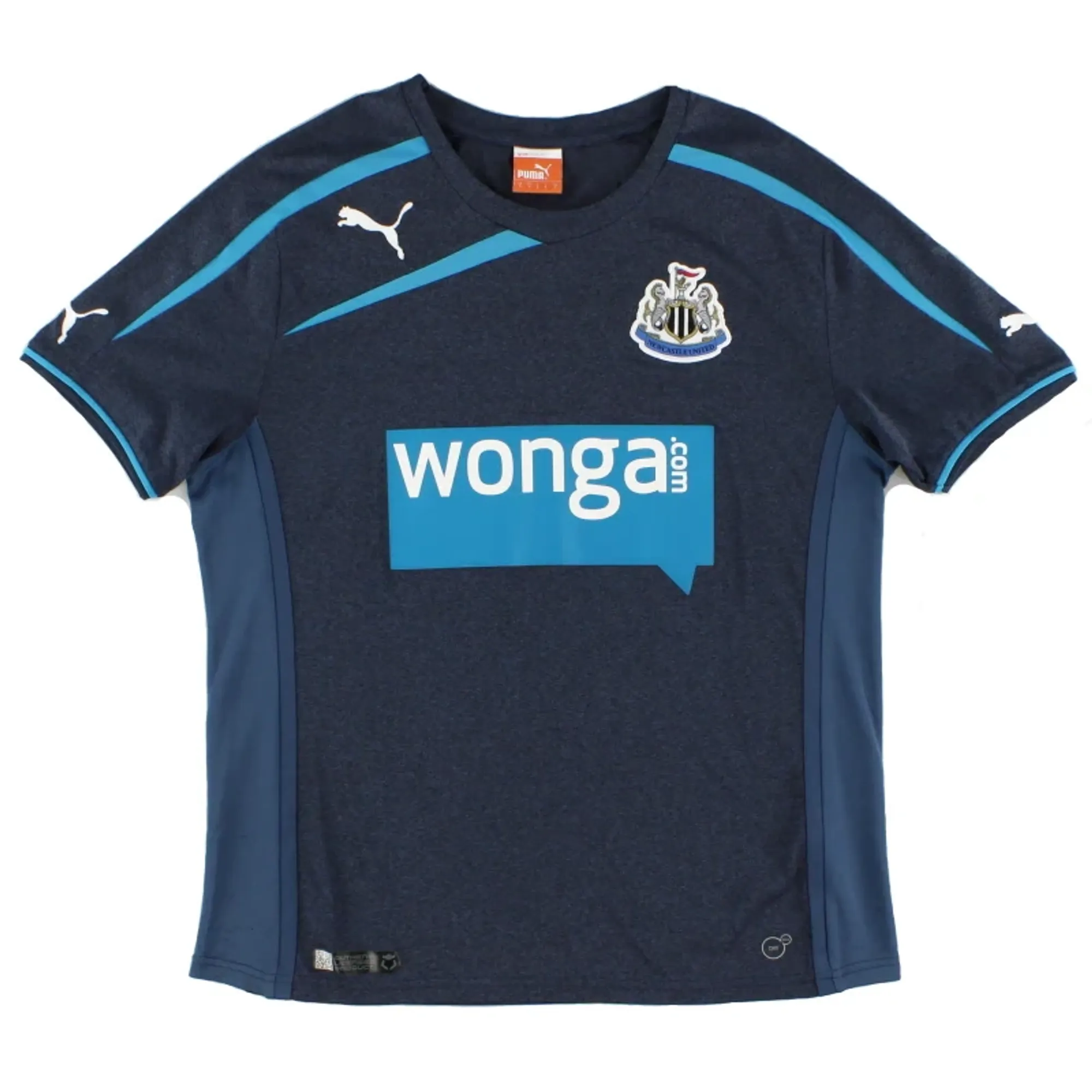 2013-14 Newcastle Puma Away Shirt S - Newcastle United / Excellent 