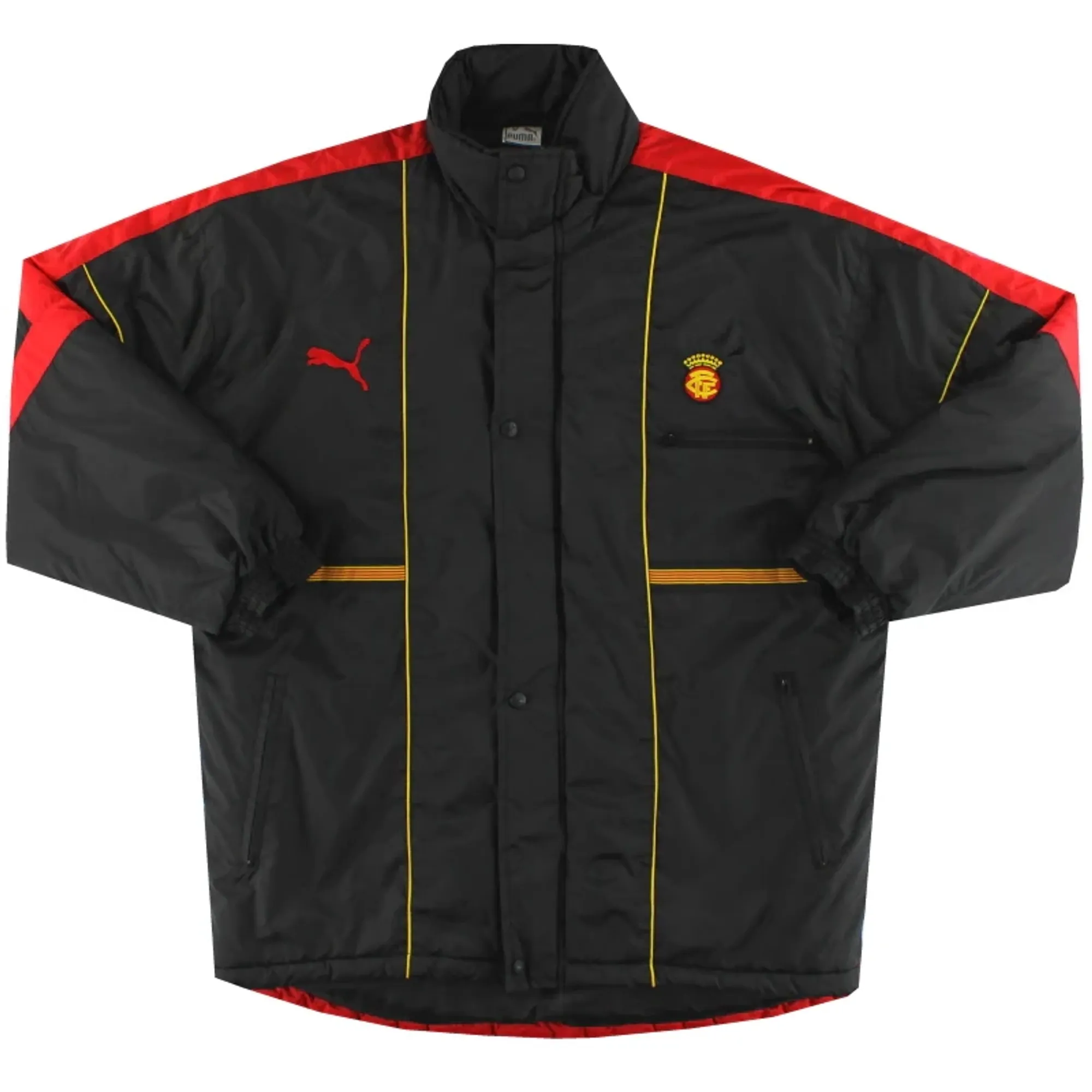 1998-99 Catalunya Puma Padded Bench Coat *Mint* M - European / Excellent 