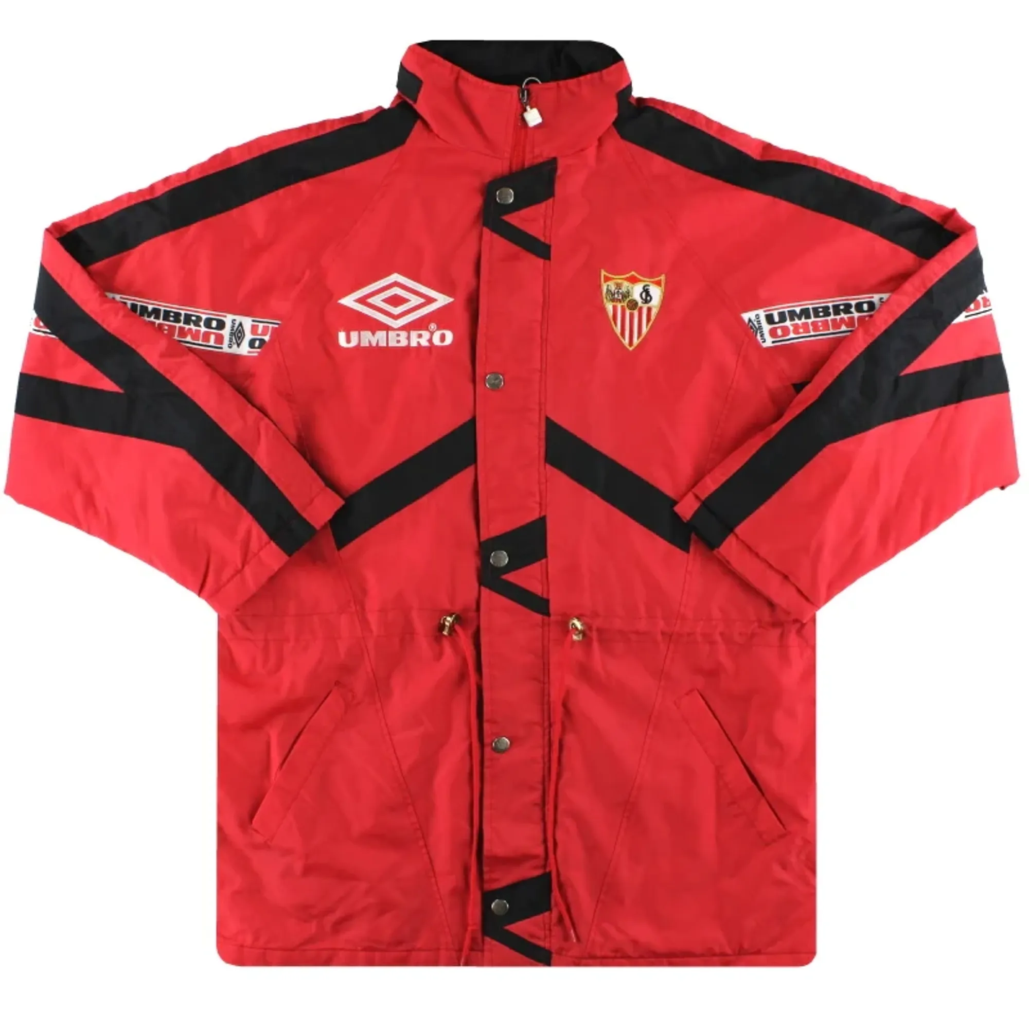 1998-99 Sevilla Umbro Bench Coat XL - Sevilla / Excellent 