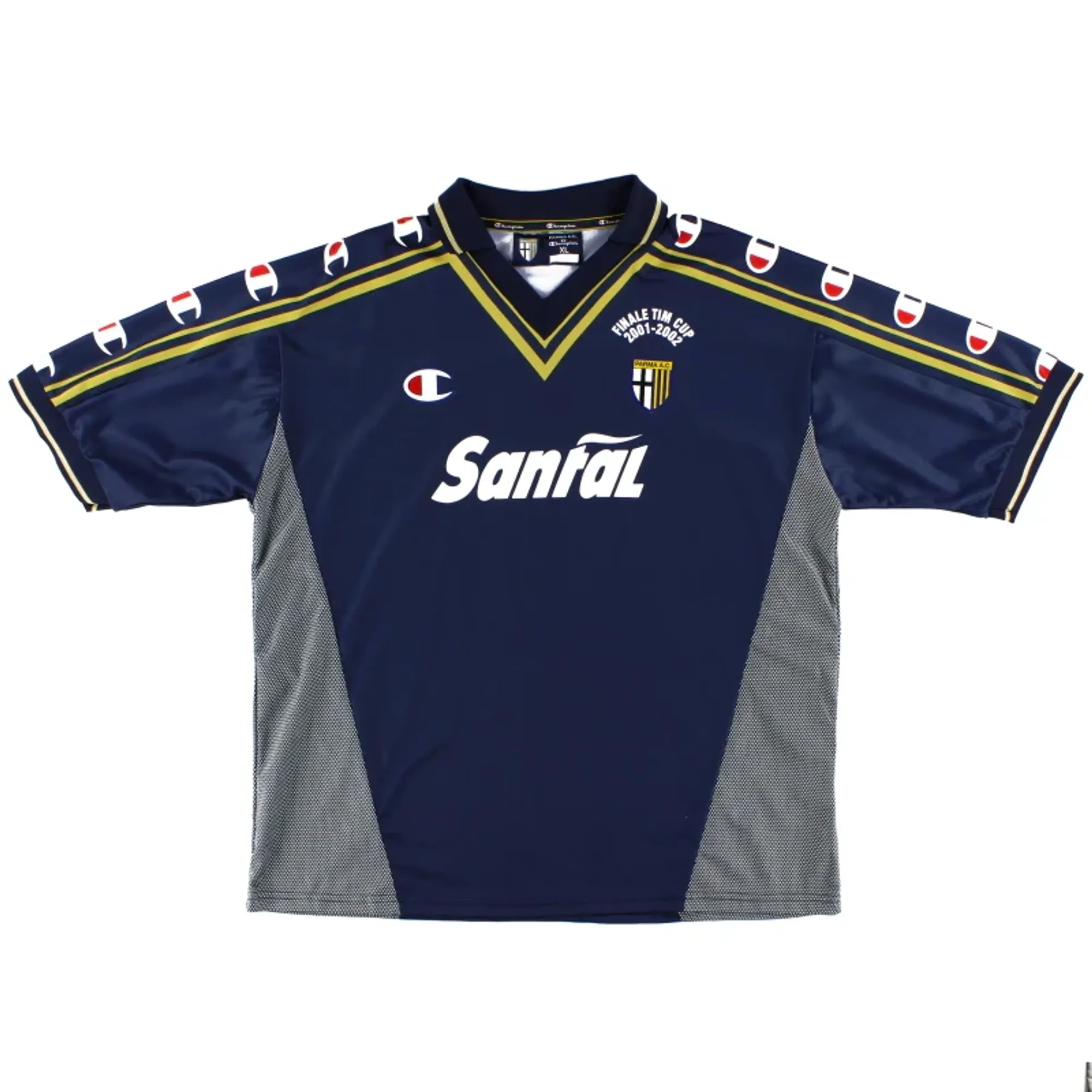 2001-02 Parma 'Finale TIM Cup' Third Shirt XL - Parma / Excellent 