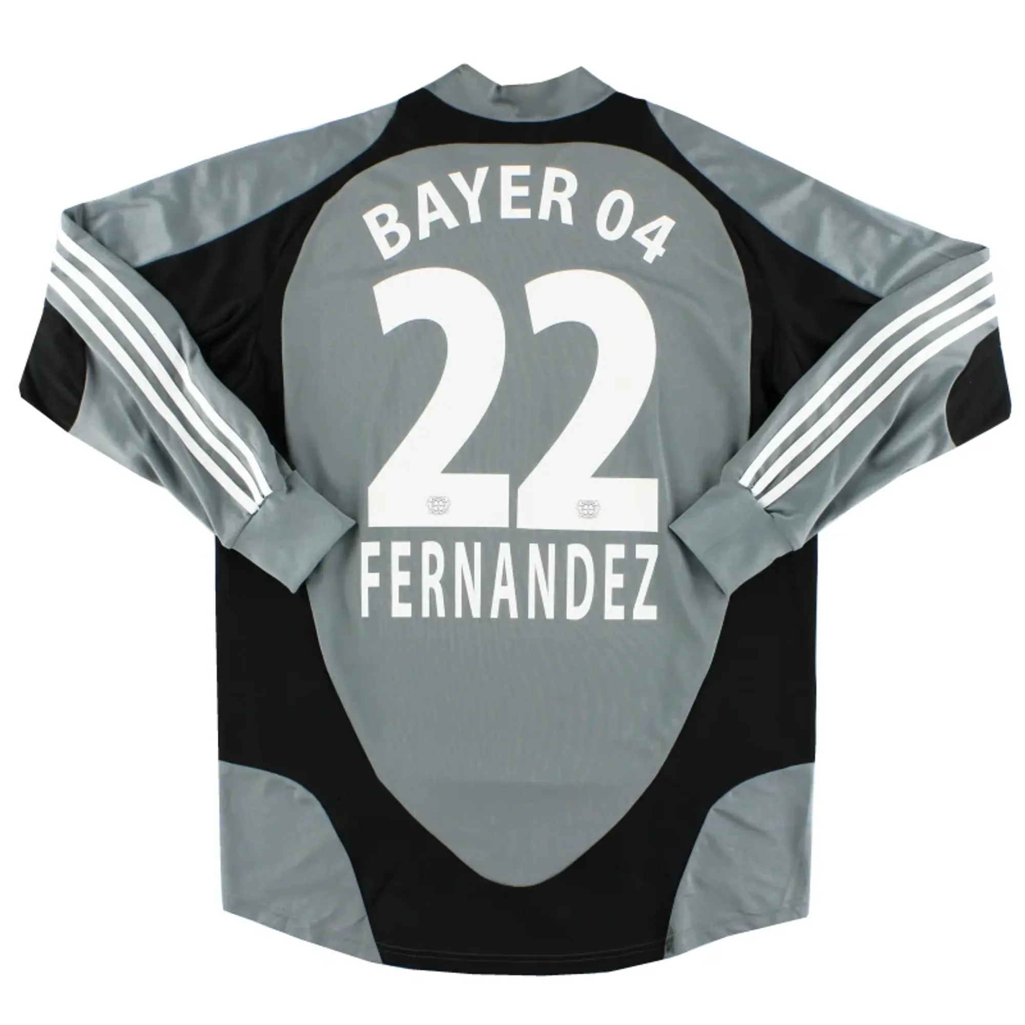 2007-08 Bayer Leverkusen Player Issue GK Shirt Fernandez #22 L - Bayer Leverkusen / Excellent 