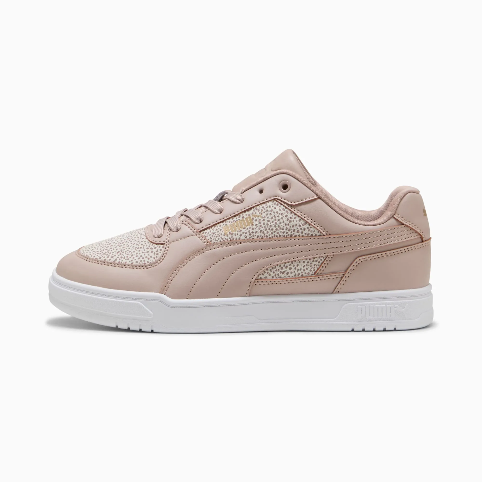 PUMA Caven III Topcat Sneakers Unisex, Rose Latte/Frosted Ivory/Gold, size 10