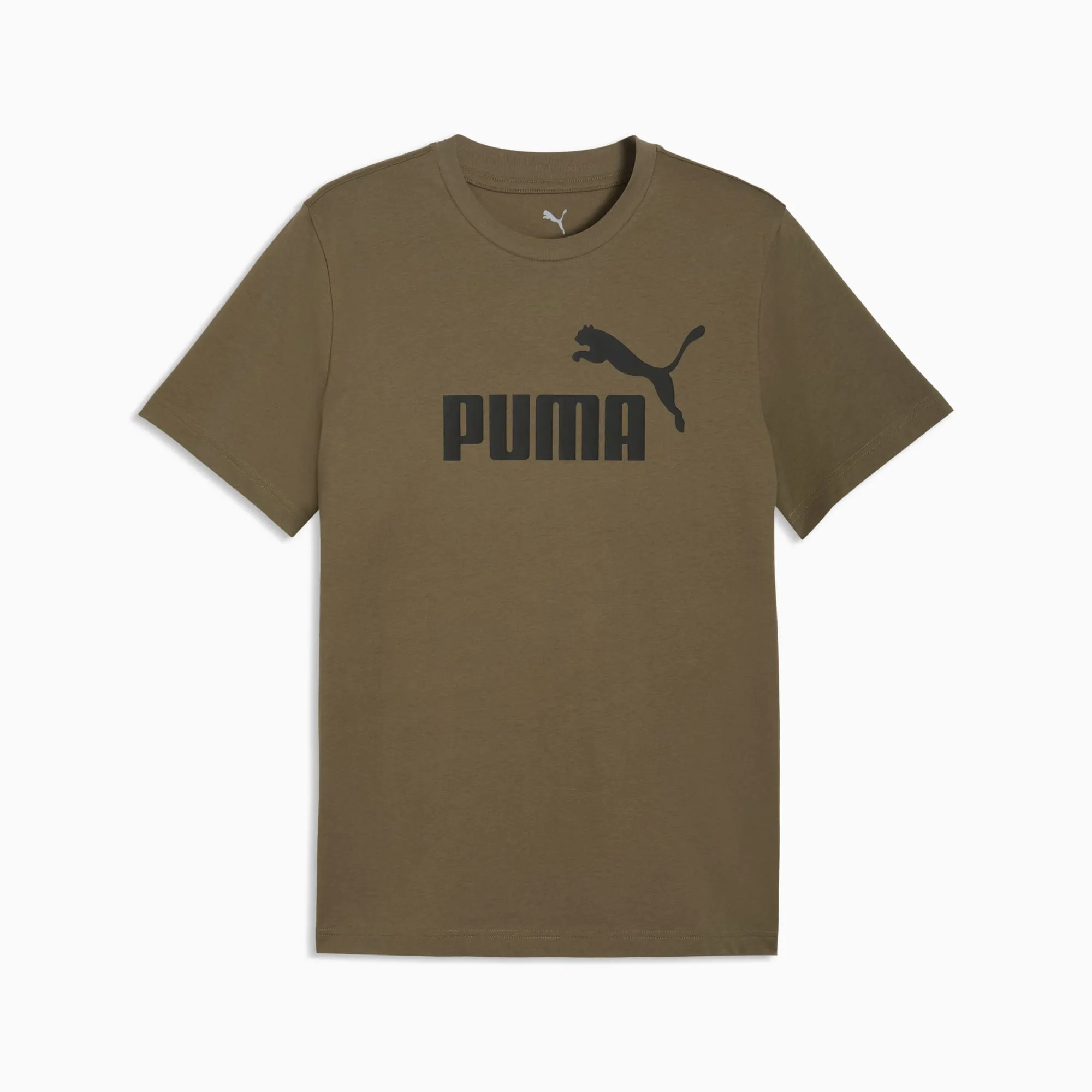 PUMA Ess No. 1 Logo T-Shirt Men, Loden Green, size 3XL