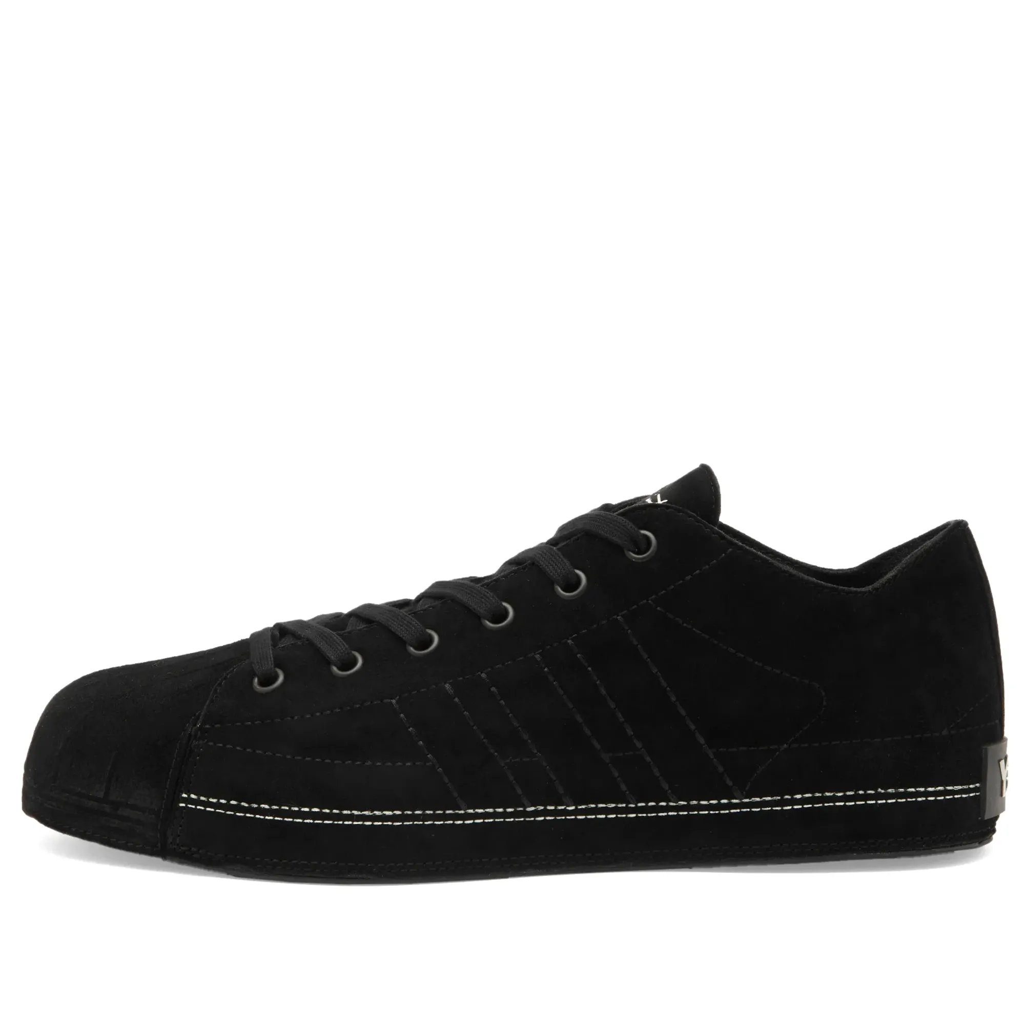 Y-3 Men's x NBHD Nizza Lo Sneaker Black/Off White/Black