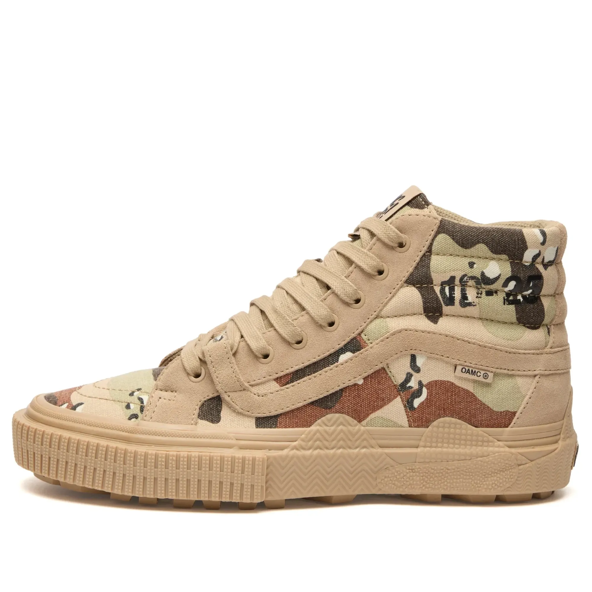 Vans Men's OTW x OAMC x WTAPS Sk8-Hi GL Lug Sneaker Desert Camo