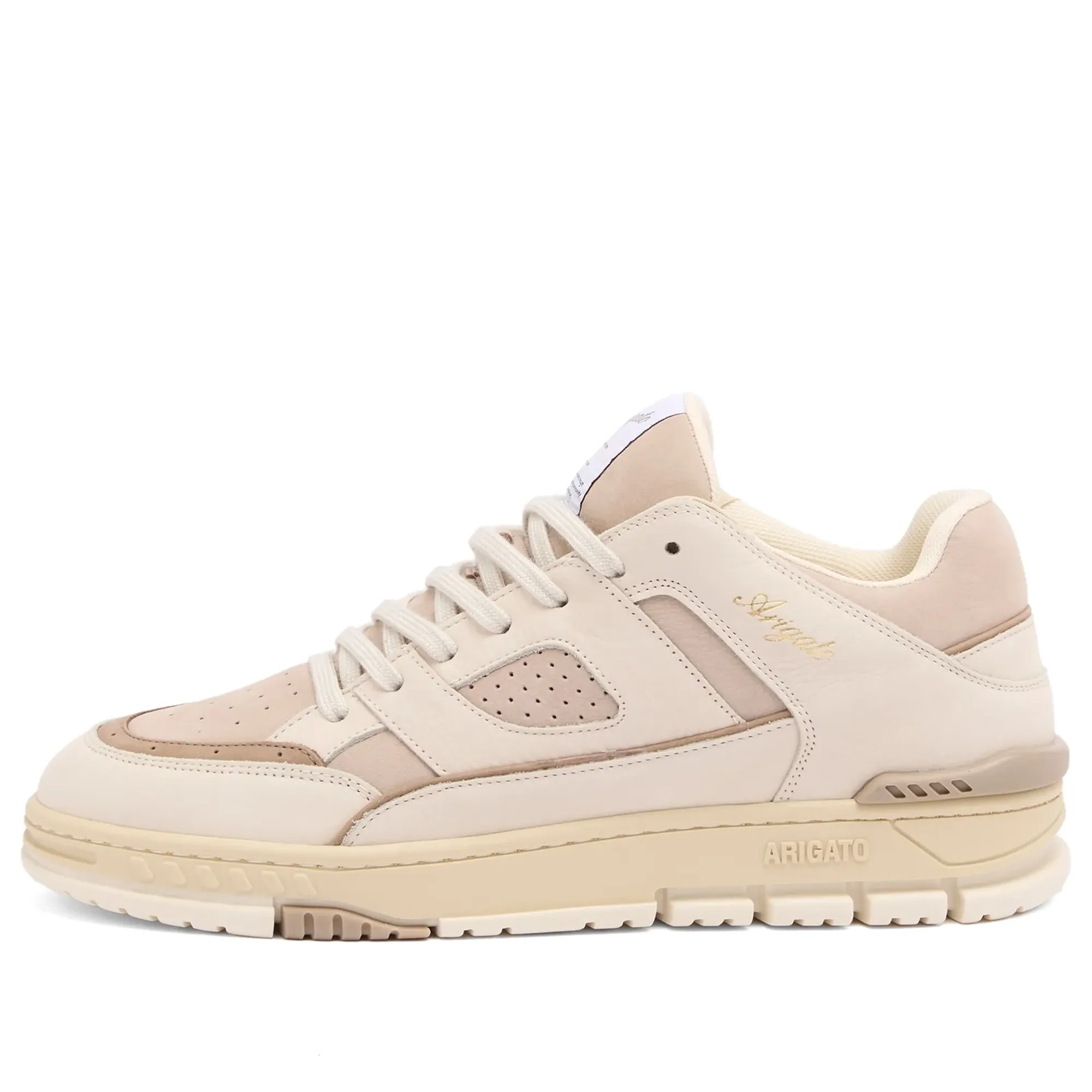 Axel Arigato Men's Area Lo Sneaker Taupe/Off White