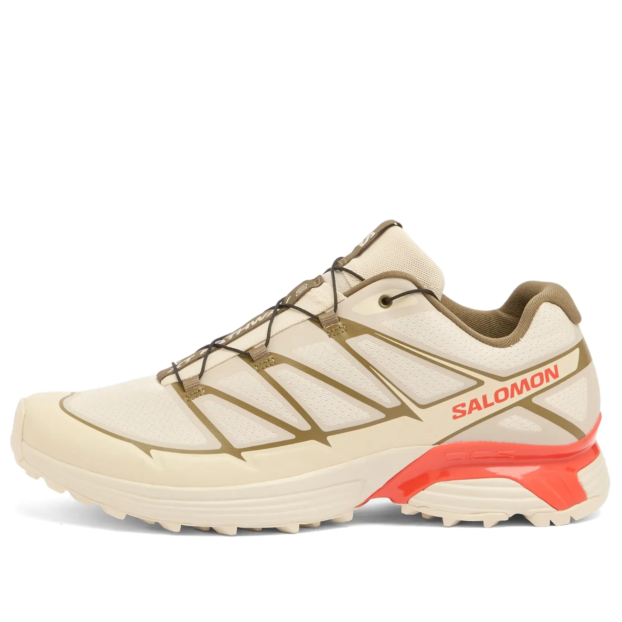 Salomon Men's XT-PATHWAY 2 Sneaker Rainy Day/Stone Gray/Cherry Tomato