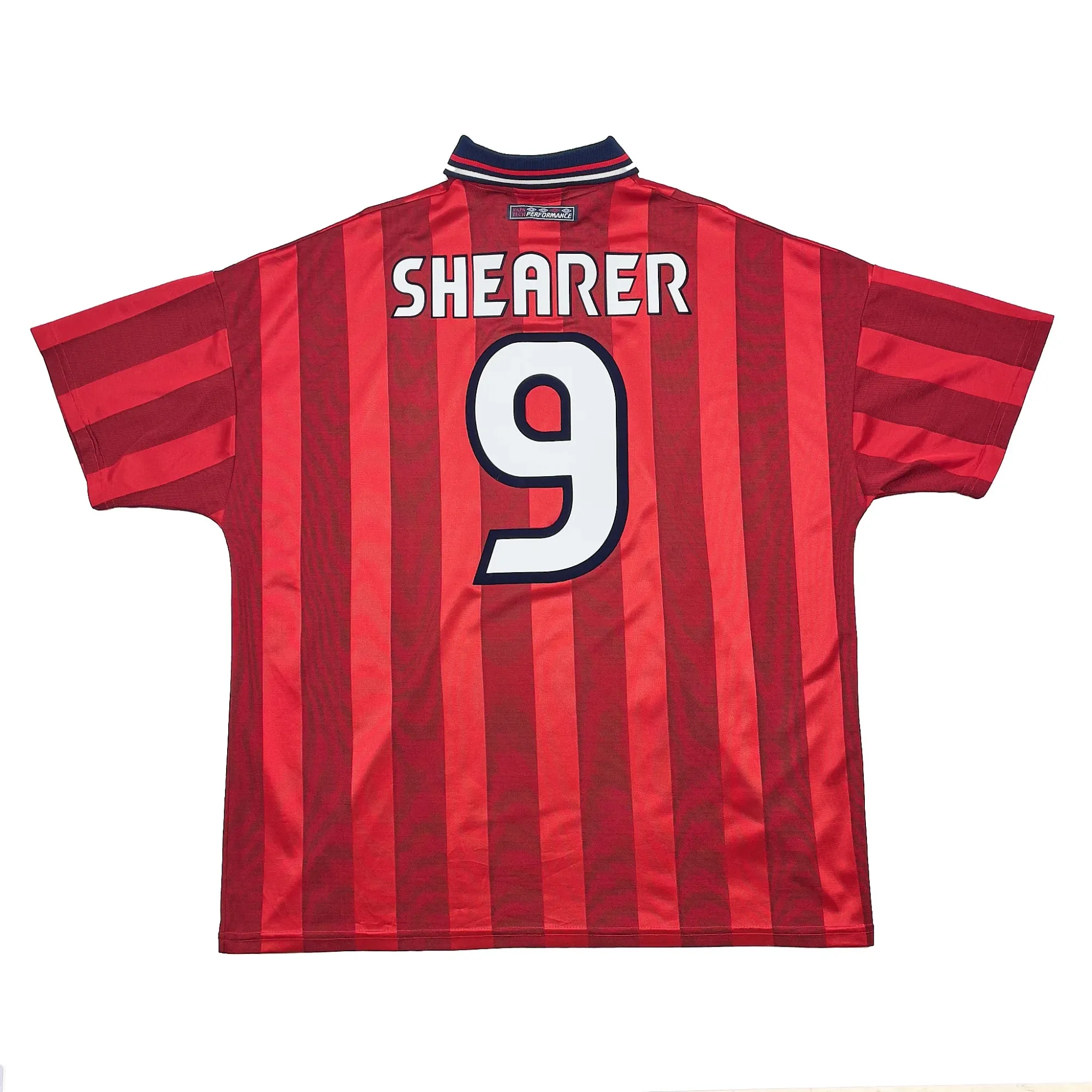 1997/99 ENGLAND SHEARER #9 AWAY SHIRT (XXL) UMBRO | CULT KITS