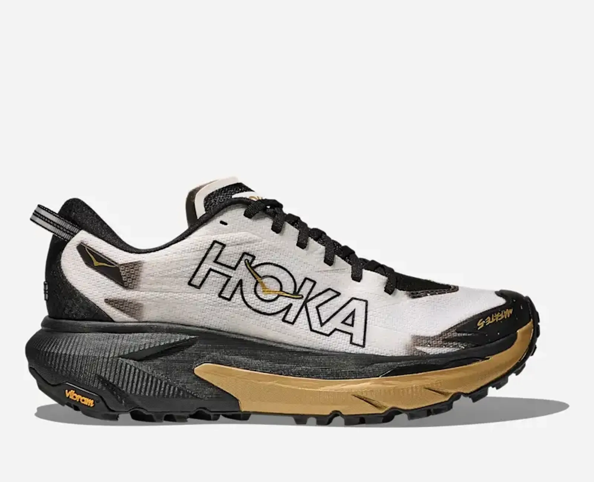 Hoka Men's Mafate 5 Trail Shoes In Black/Gold