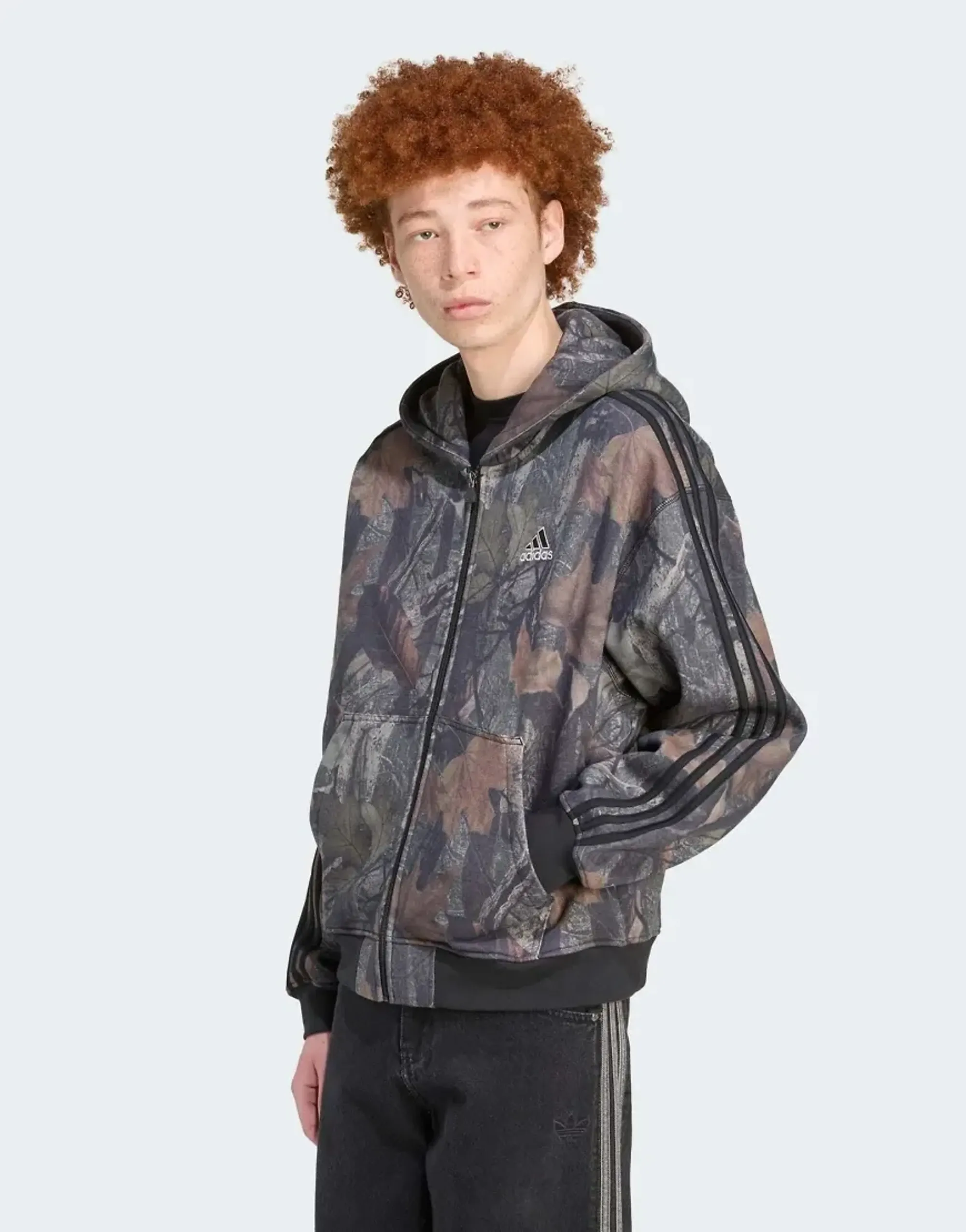 adidas Originals Camo Hooded Full Zip Hoodie