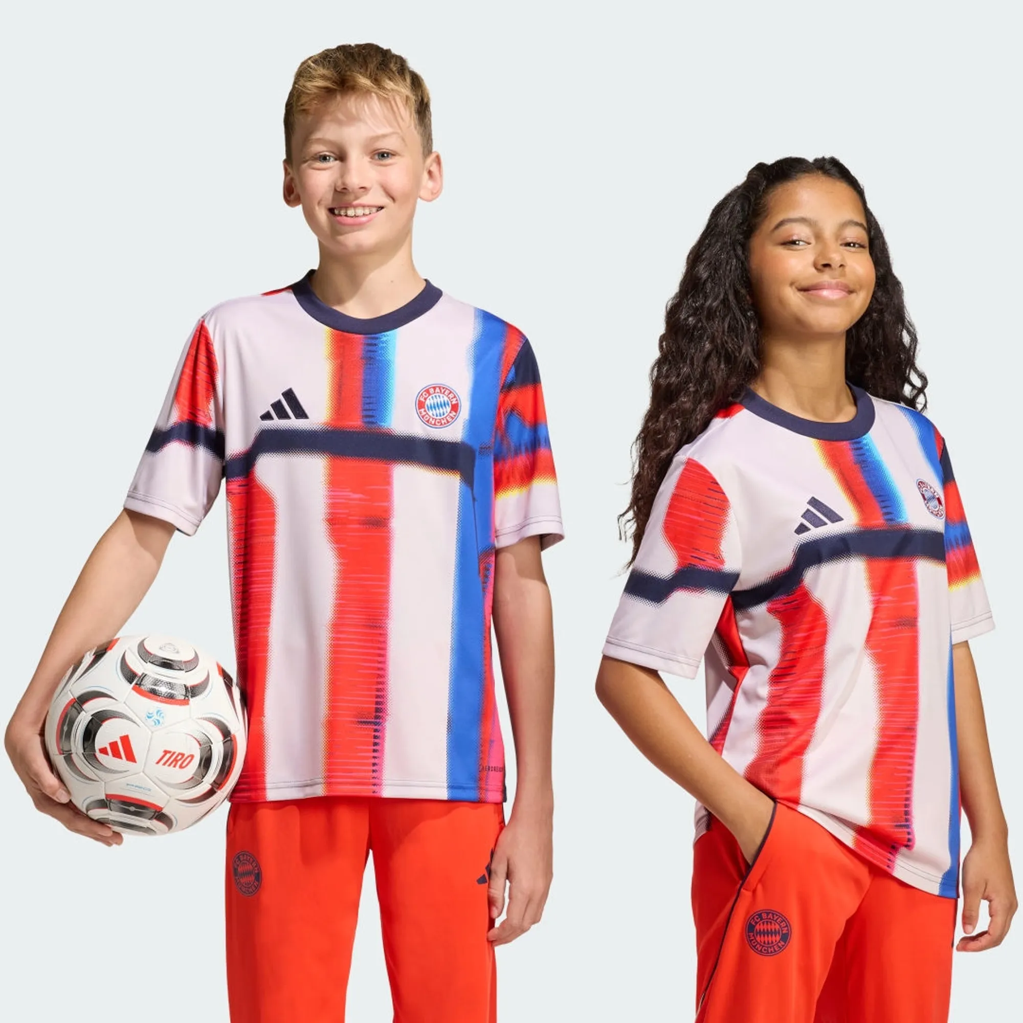 adidas Fc Bayern SS26 Pre-Match Jersey Kids