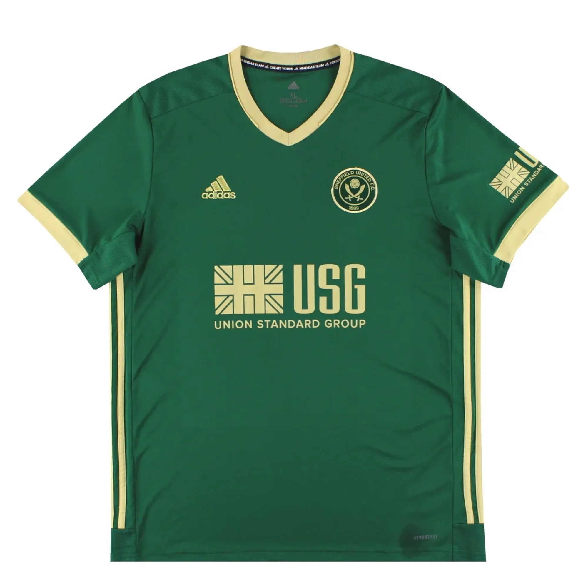 2020-21 Sheffield United adidas Third Shirt *Mint* XL - Sheffield United / Mint 