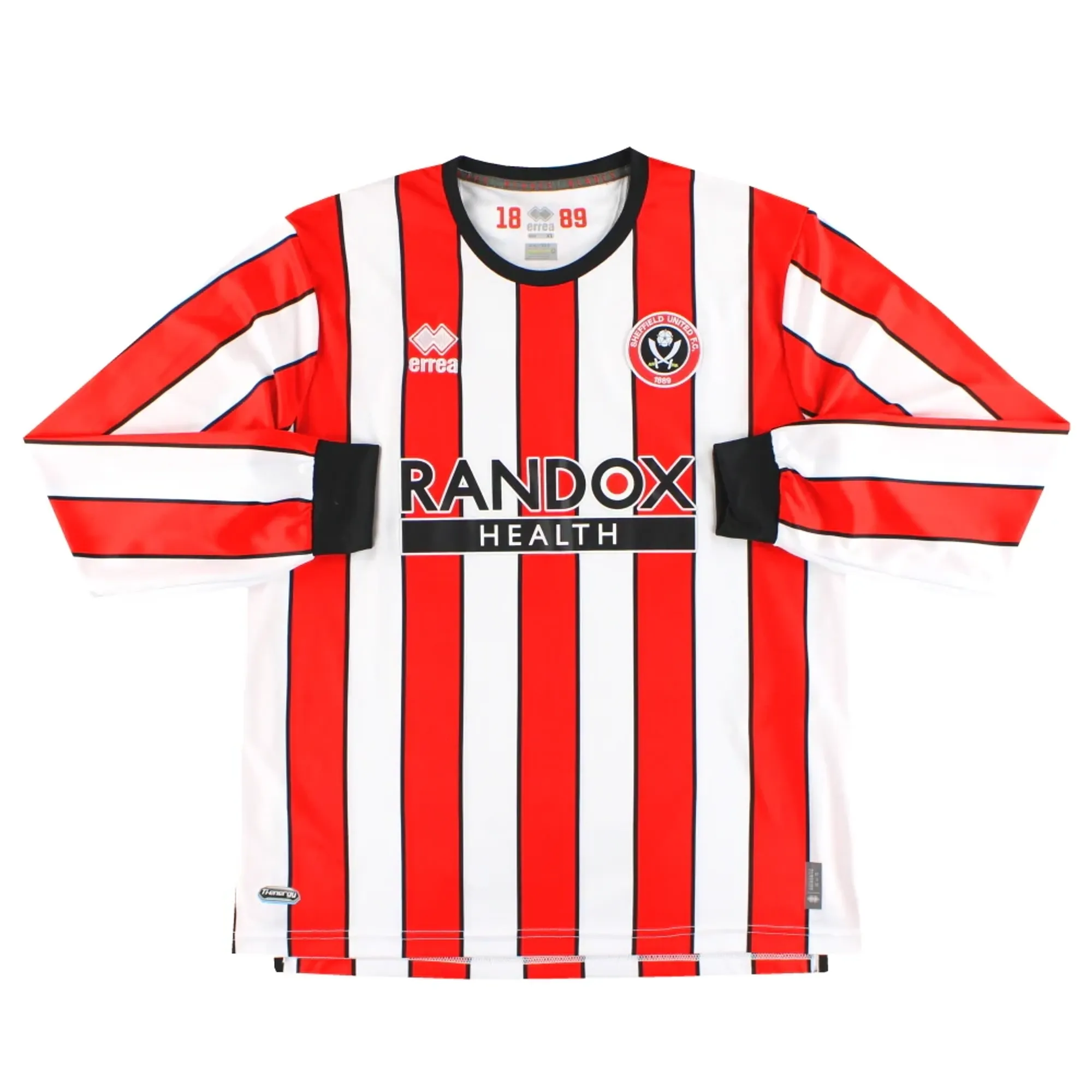 2022-23 Sheffield United Errea Home Shirt L/S XL - Sheffield United / Excellent 