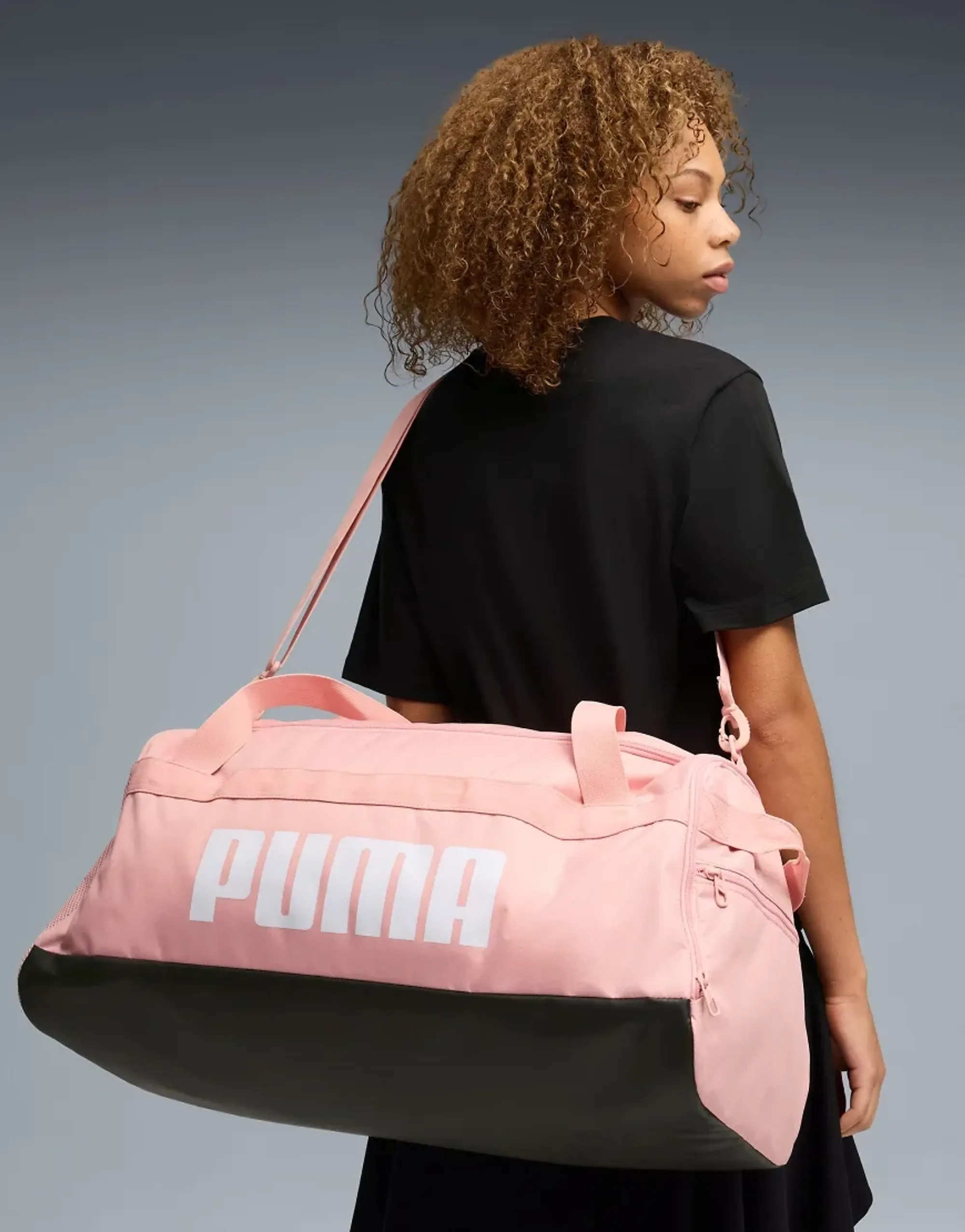 PUMA Challenger 58L Medium Sports Bag, Rosy Outlook
