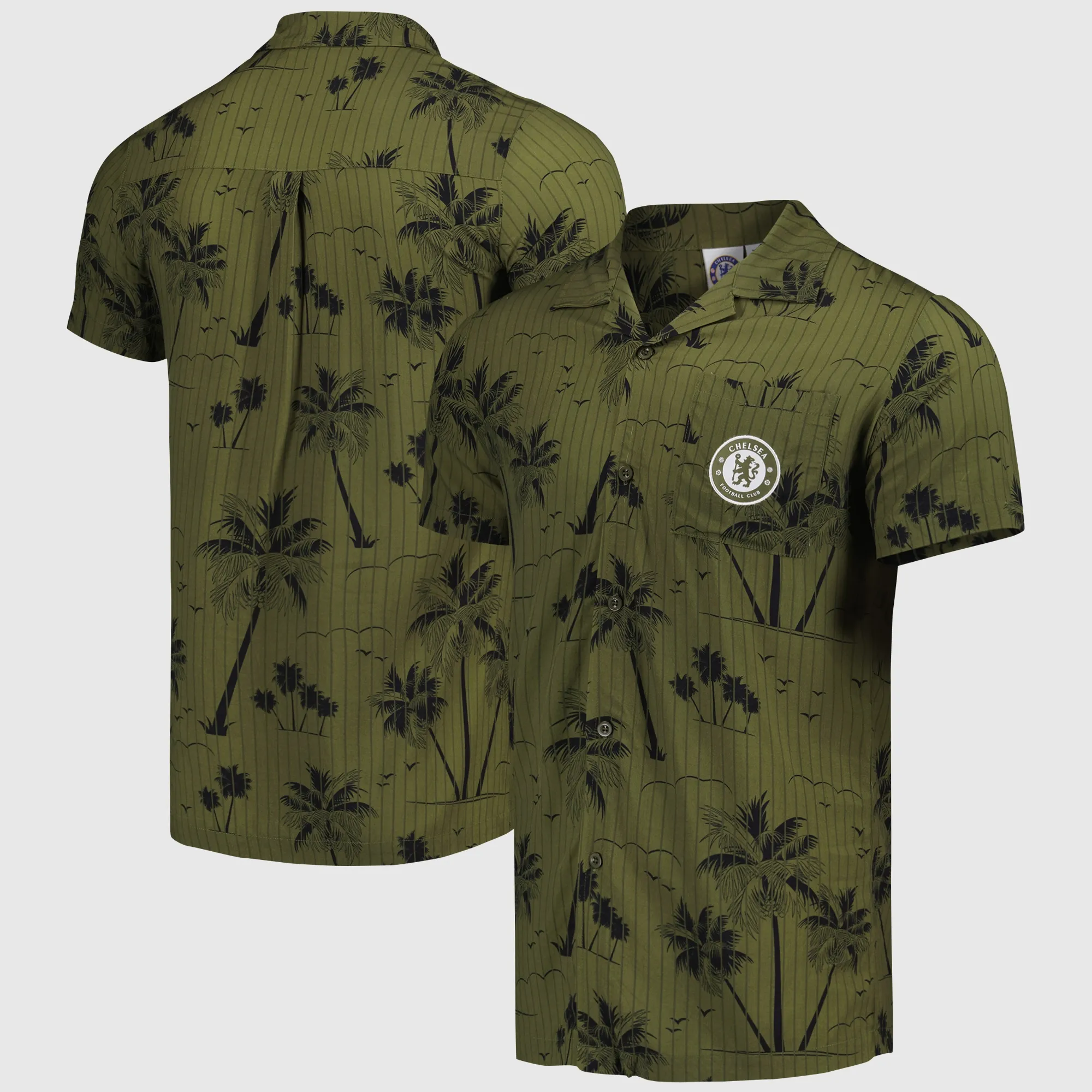 Chelsea Hawaiian Shirt - Khaki - Boys