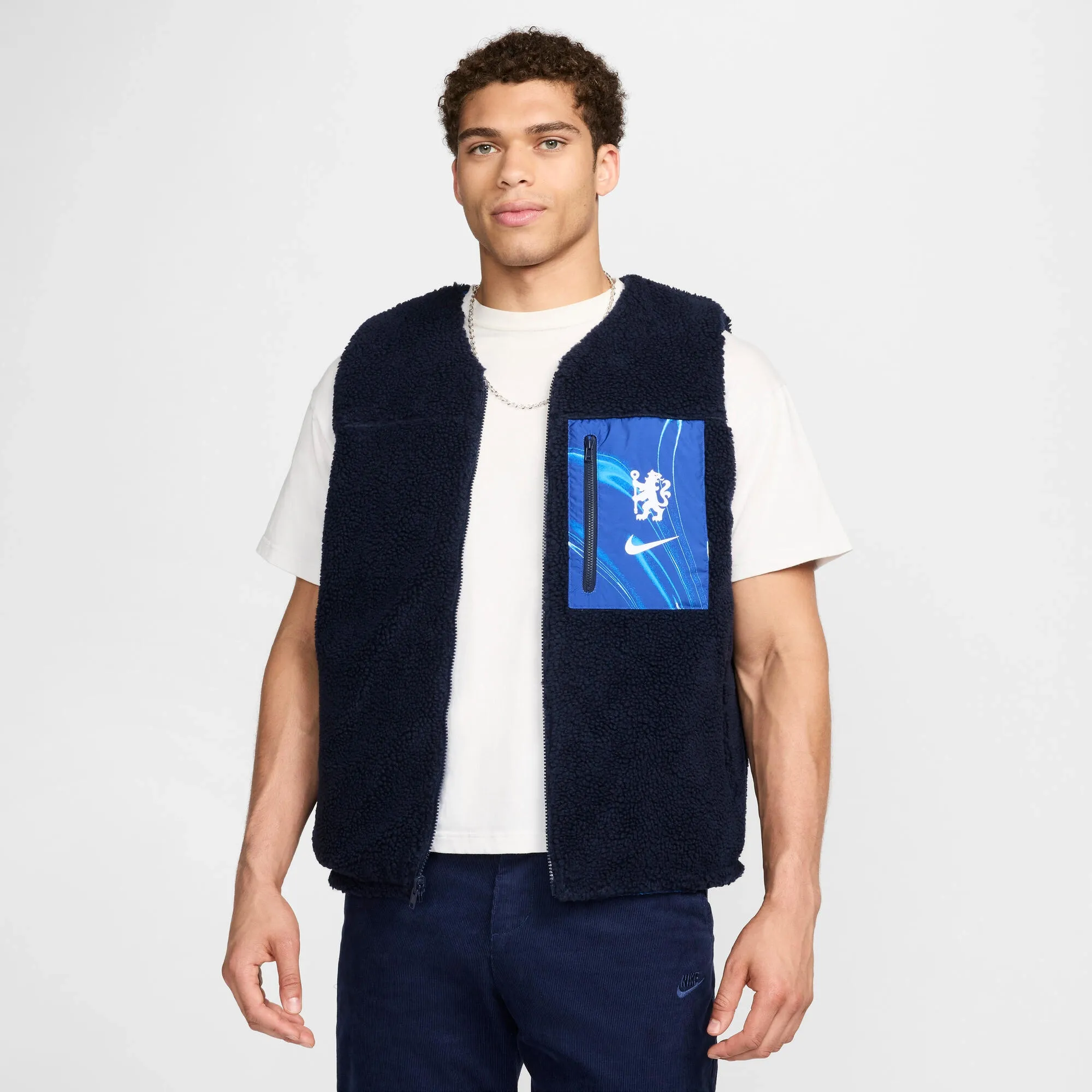 Chelsea Nike Reversible Vest - Obsidian