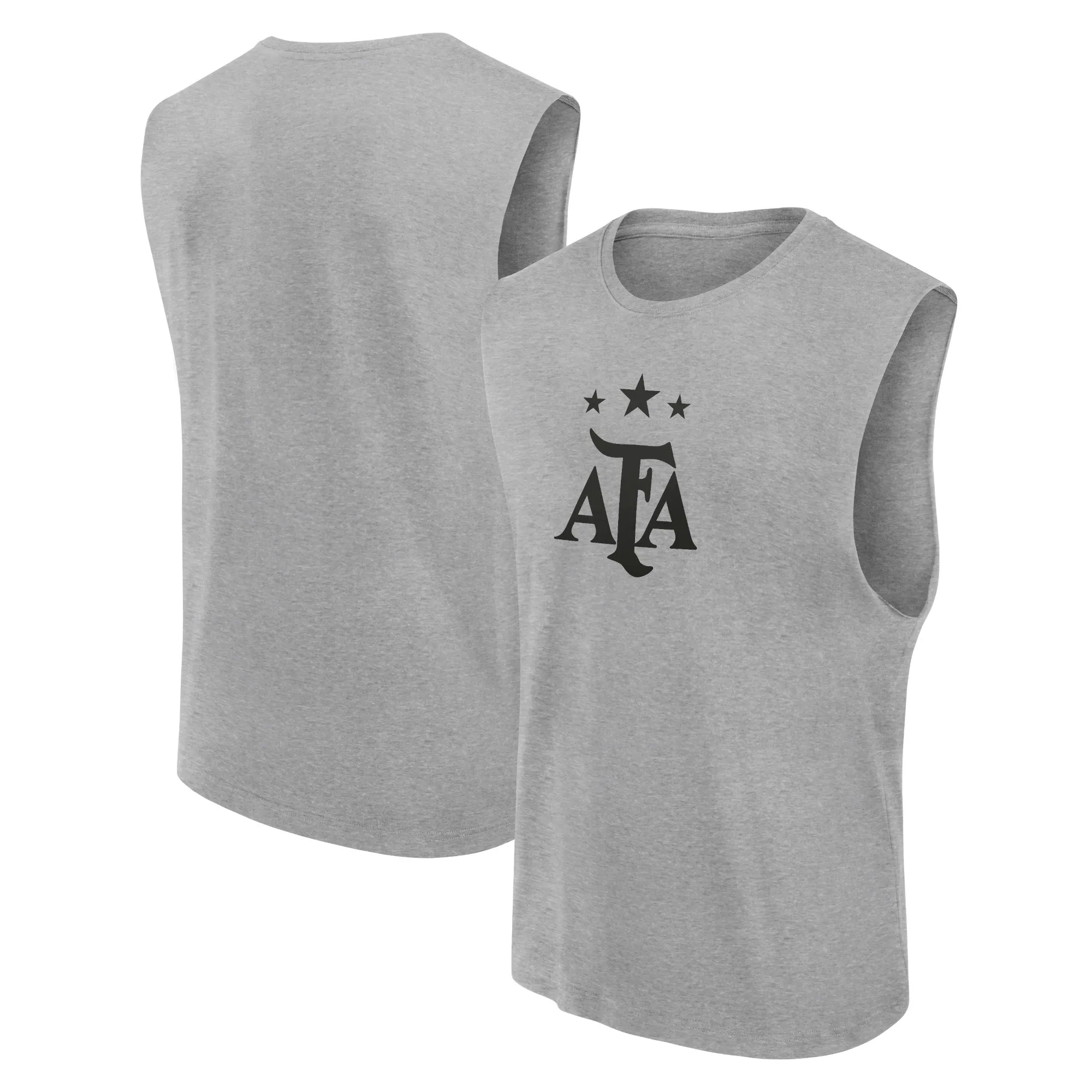 Argentina Mono Logo Graphic Tank - Sports Grey - Mens