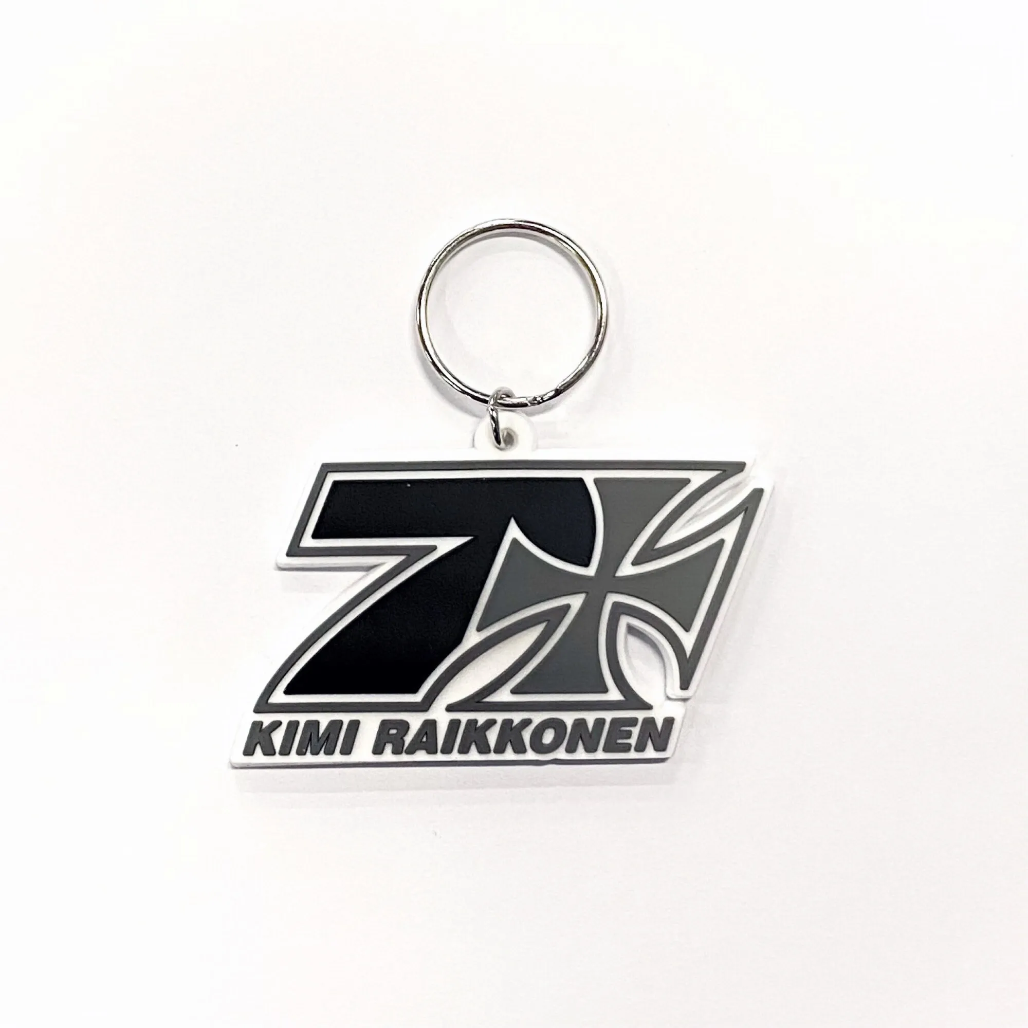 Kimi Cross Seven Rubber Keychain