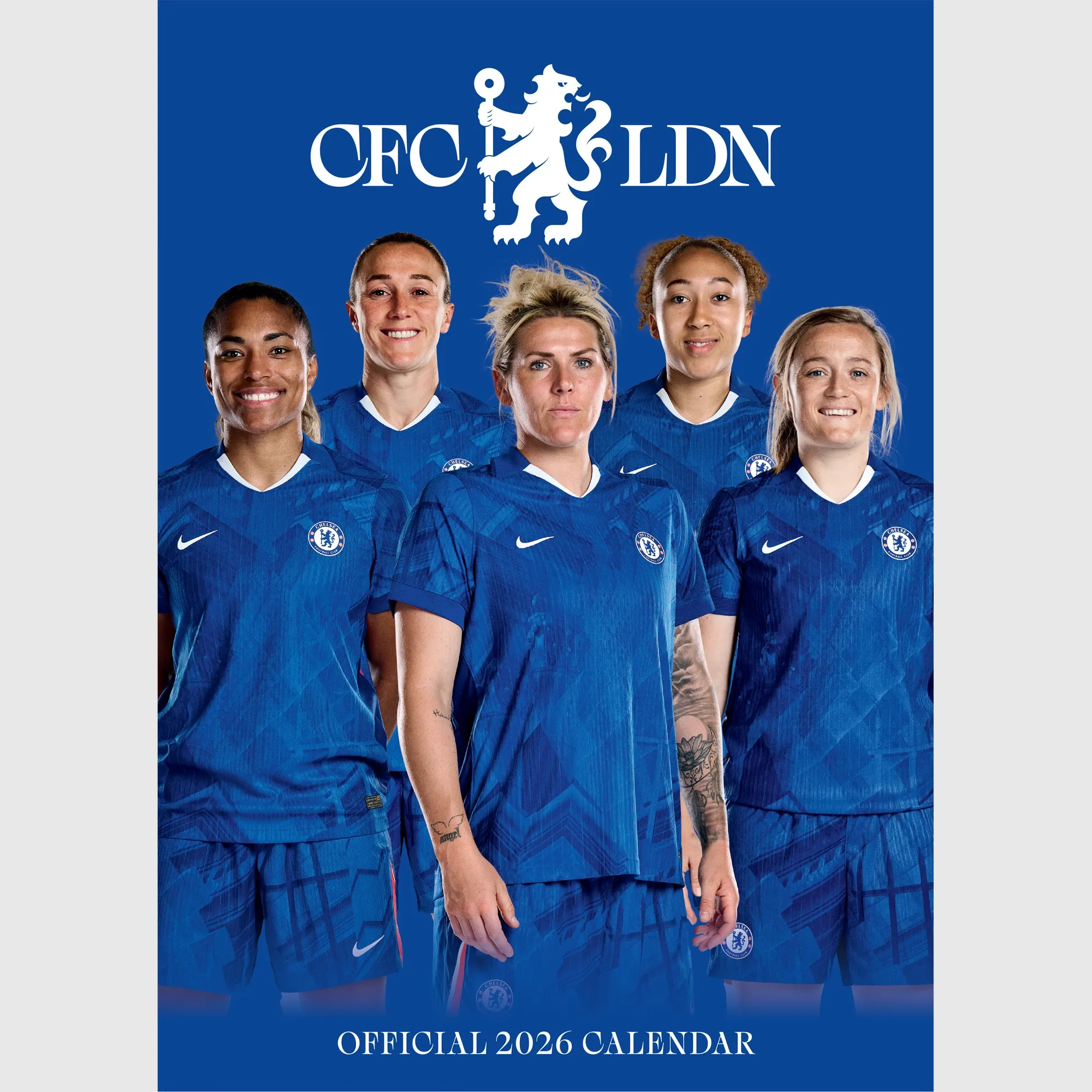 Chelsea Official 2026 Womens Calendar - A3
