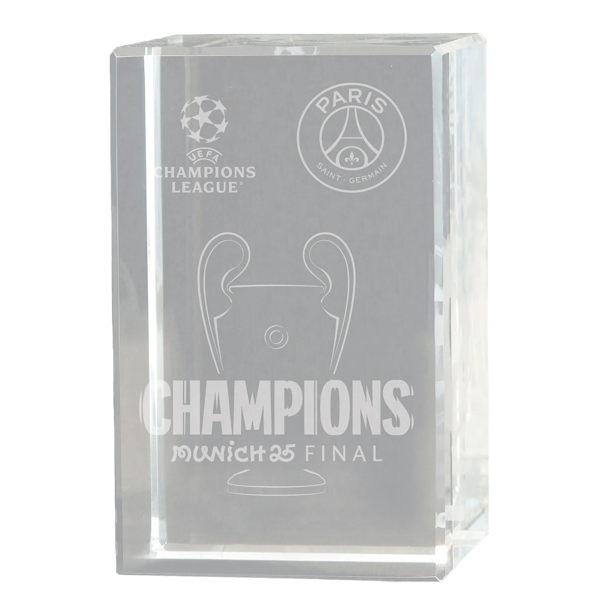 PSG UCL Champions 2025 Crystal Block