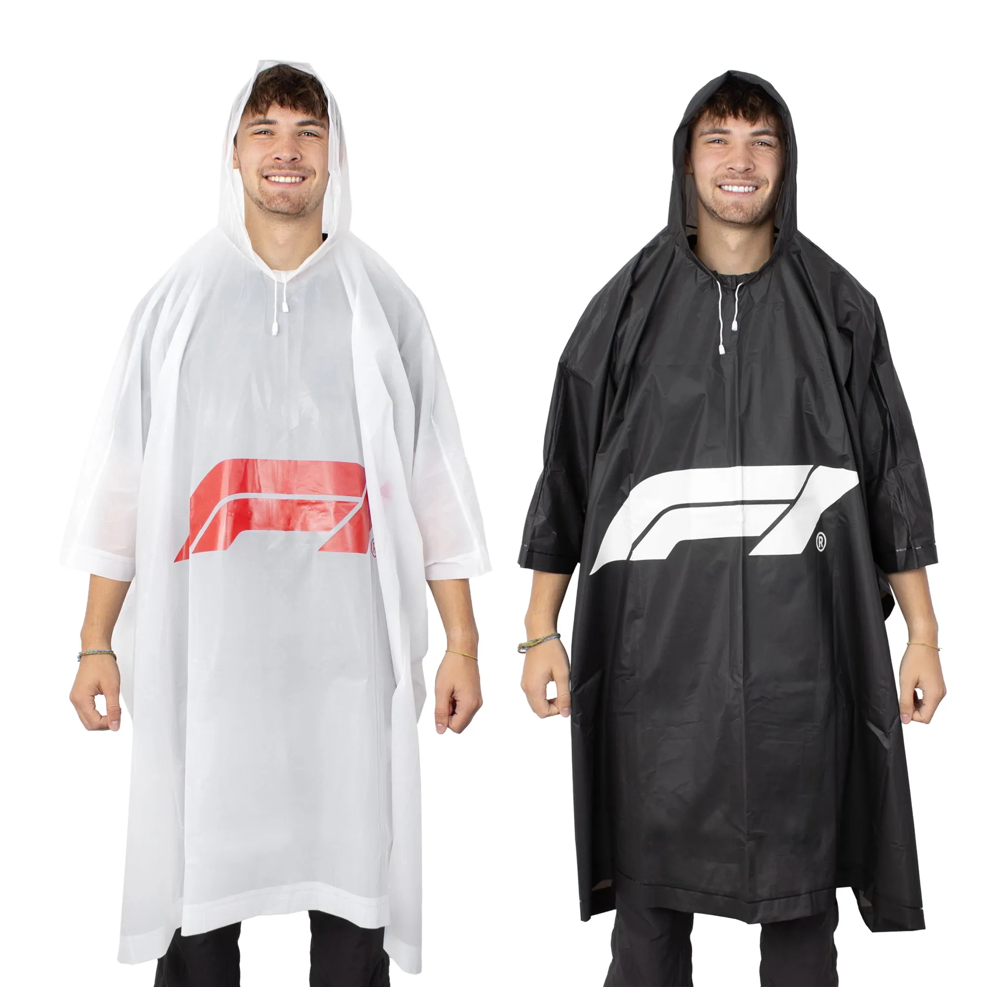 Formula 1 Hooded Poncho 2pk