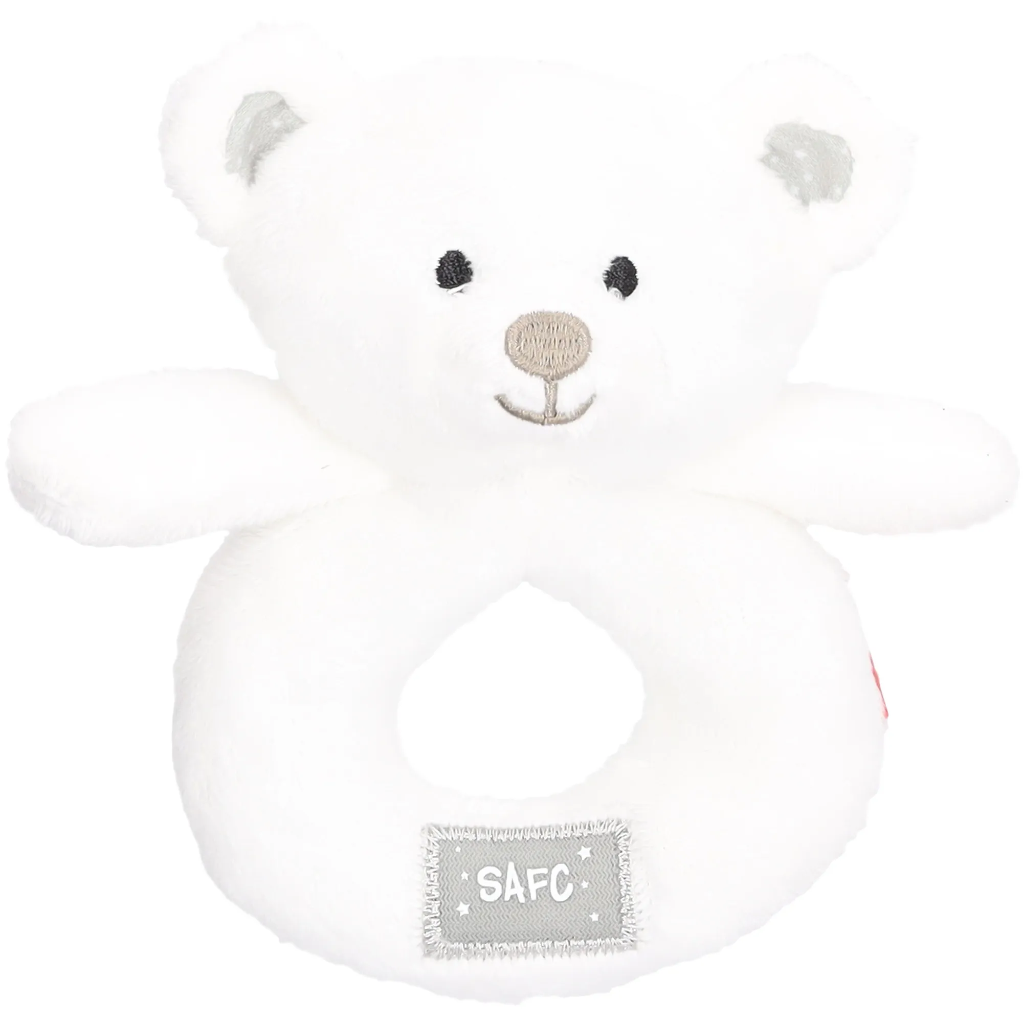 Sunderland Hushabye Rattle - White