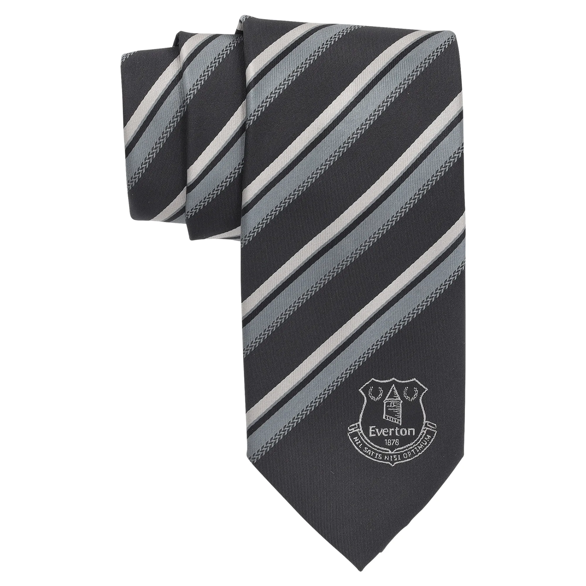 Everton Tonal Tie - Black - Adults
