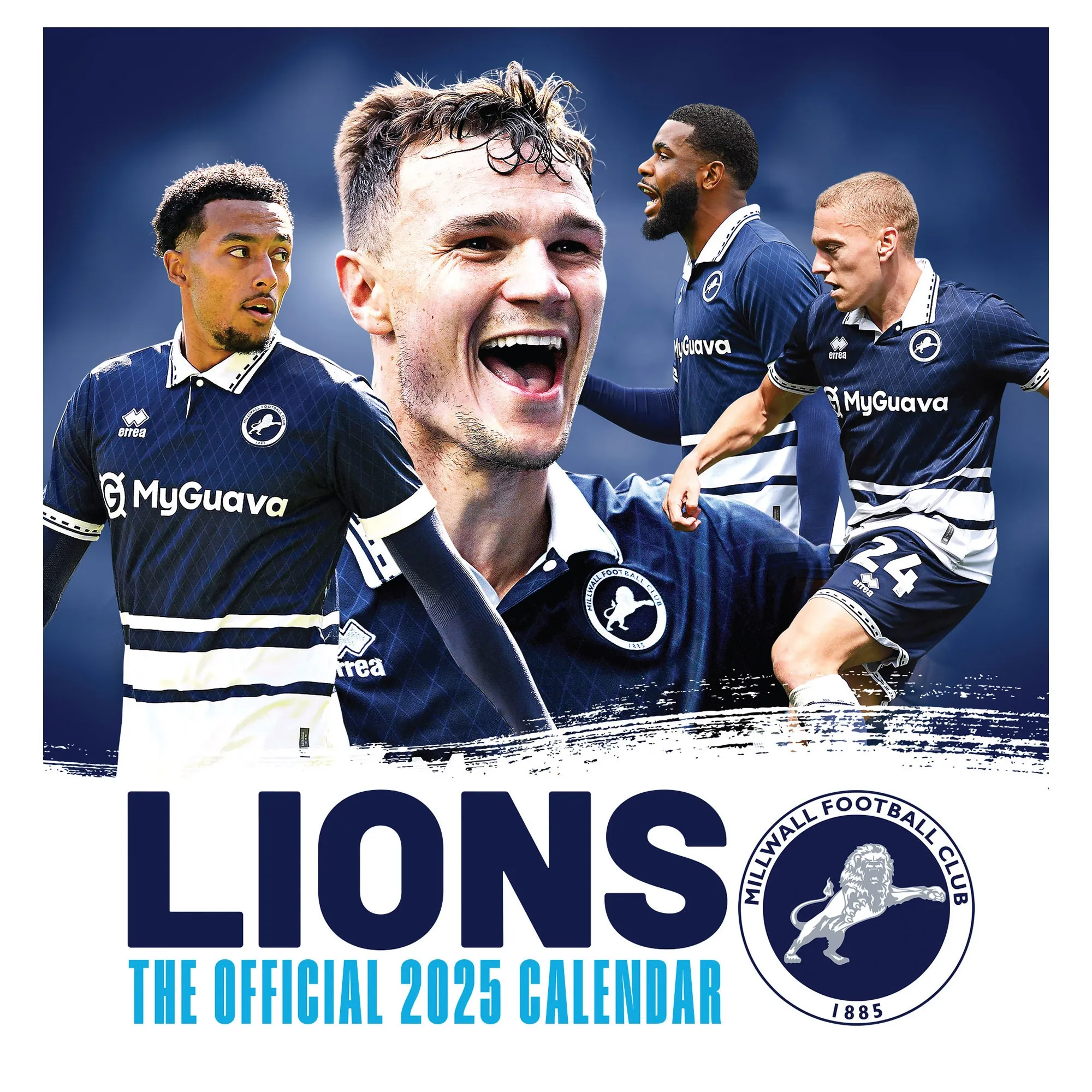 Millwall Official 2025 Desk Calendar