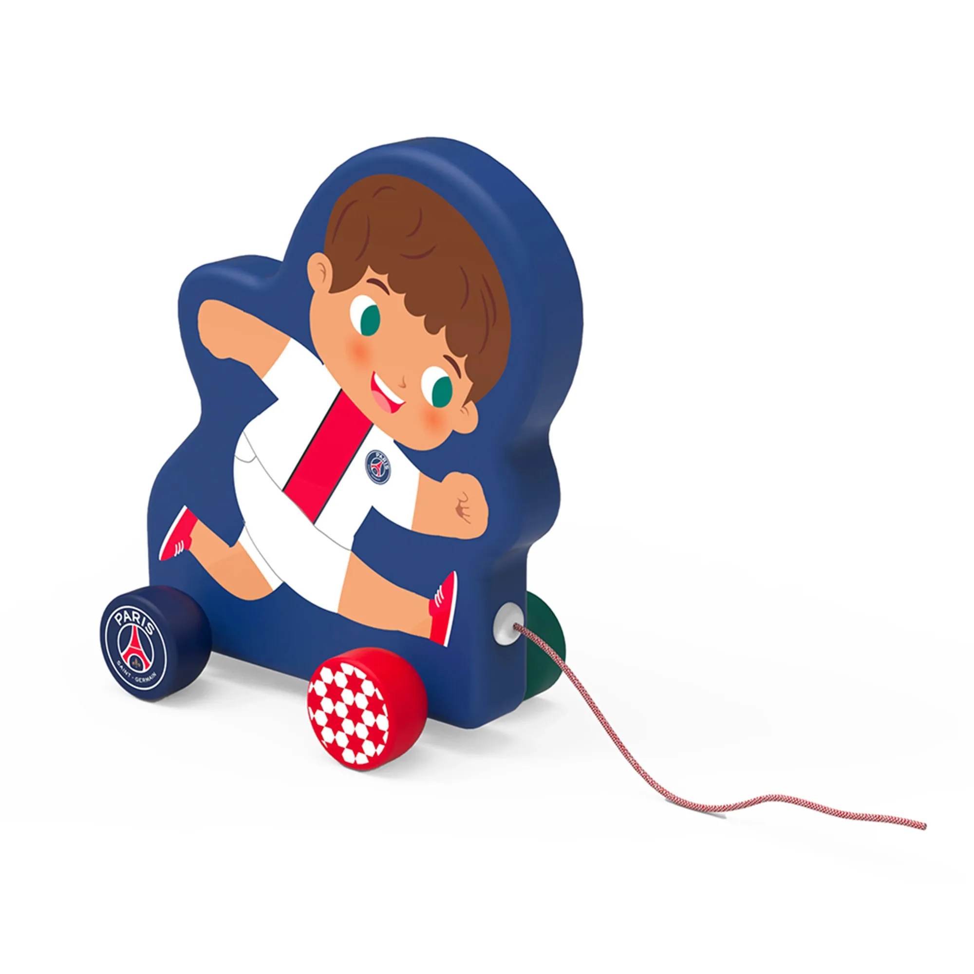 Paris Saint-Germain Pull Along Player