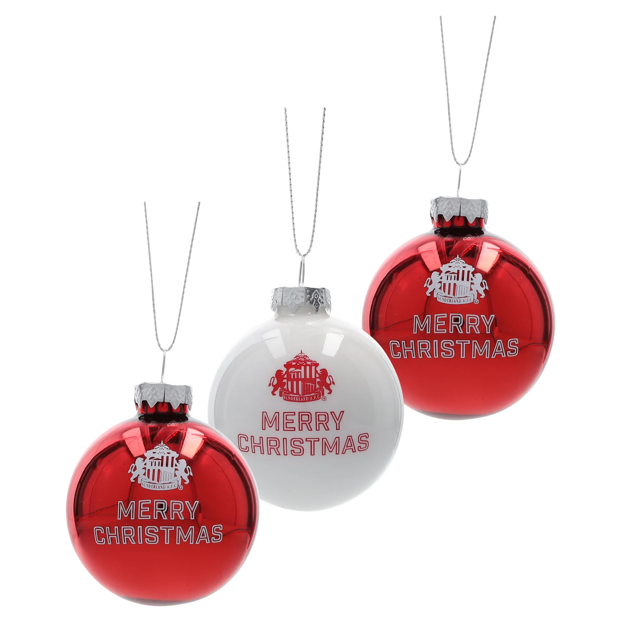 Sunderland Bauble Set - 3 Pack