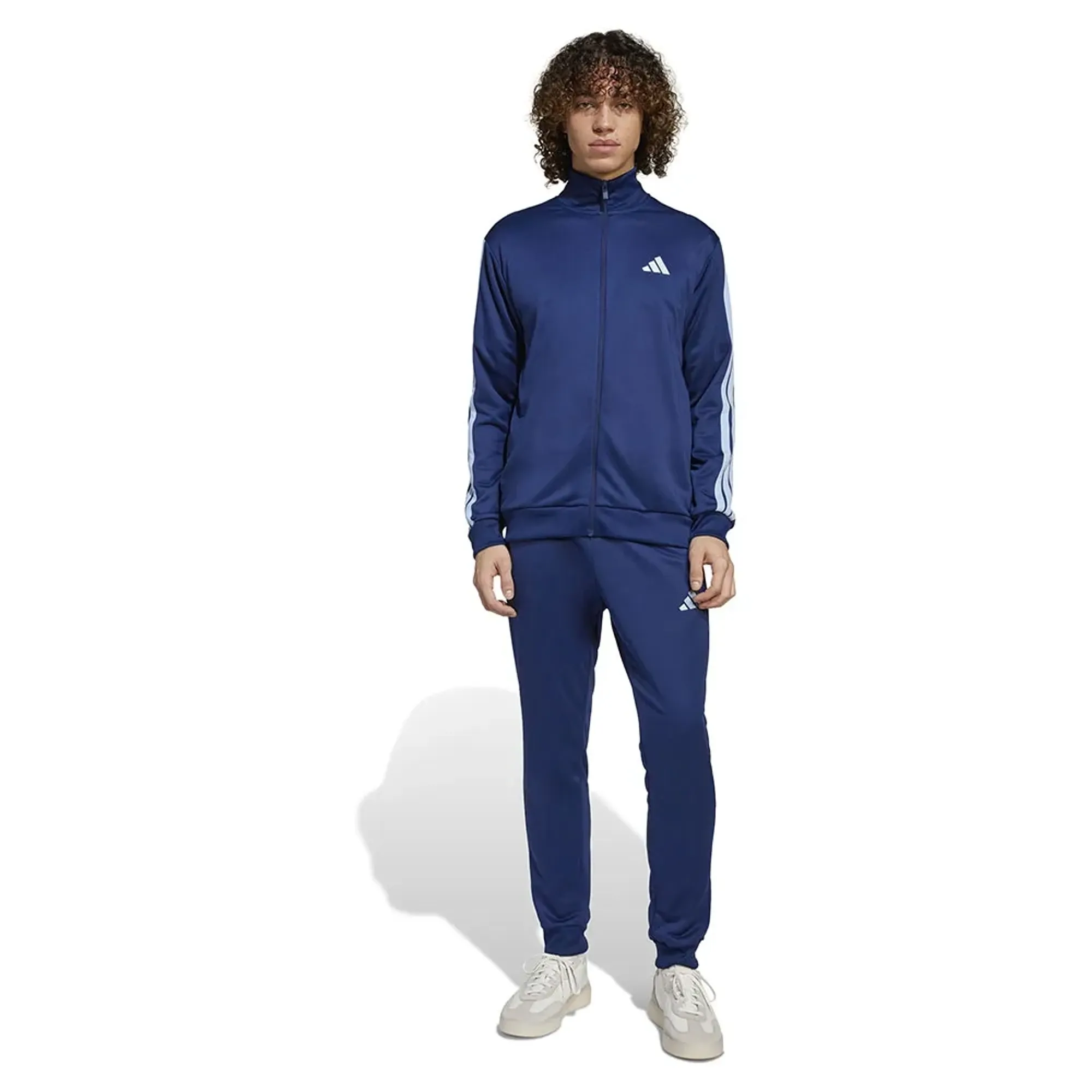 Adidas Sportswear Basic 3 Stripes French Terry Tracksuit