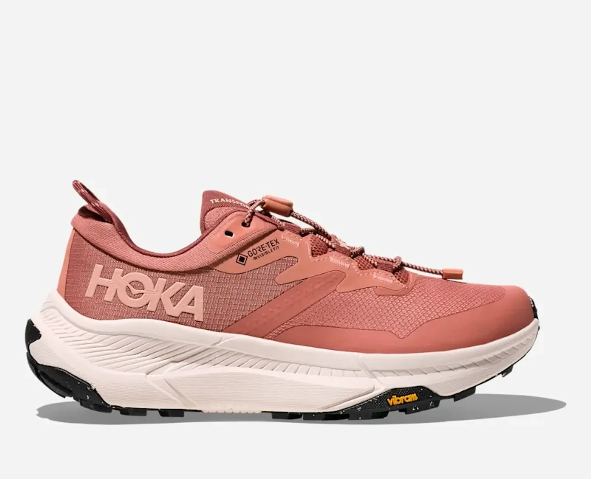 Hoka Women's Transport Gore-Tex Hiking Shoes In Blush/Rose Cream