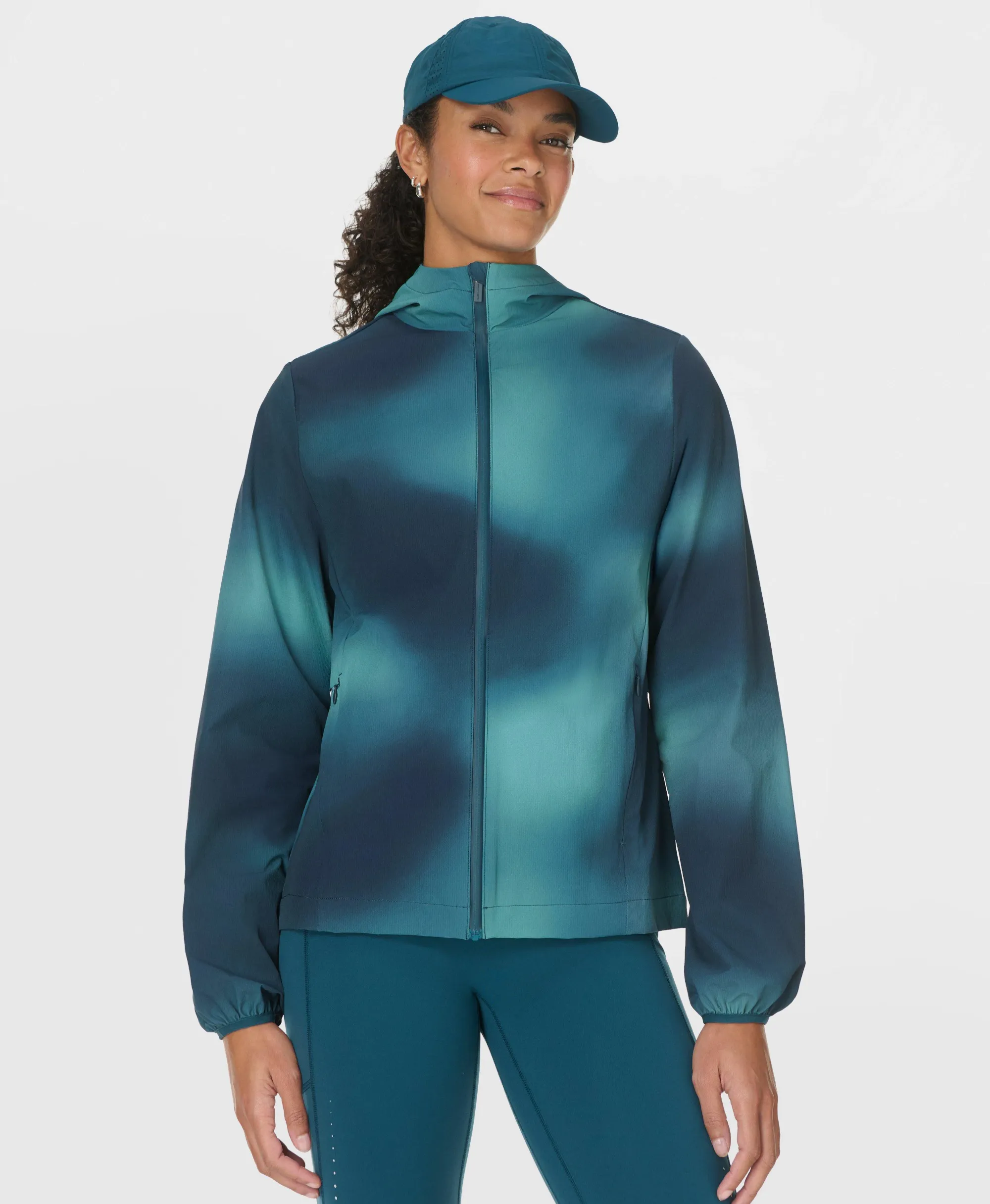 All Train Ombre Print Jacket