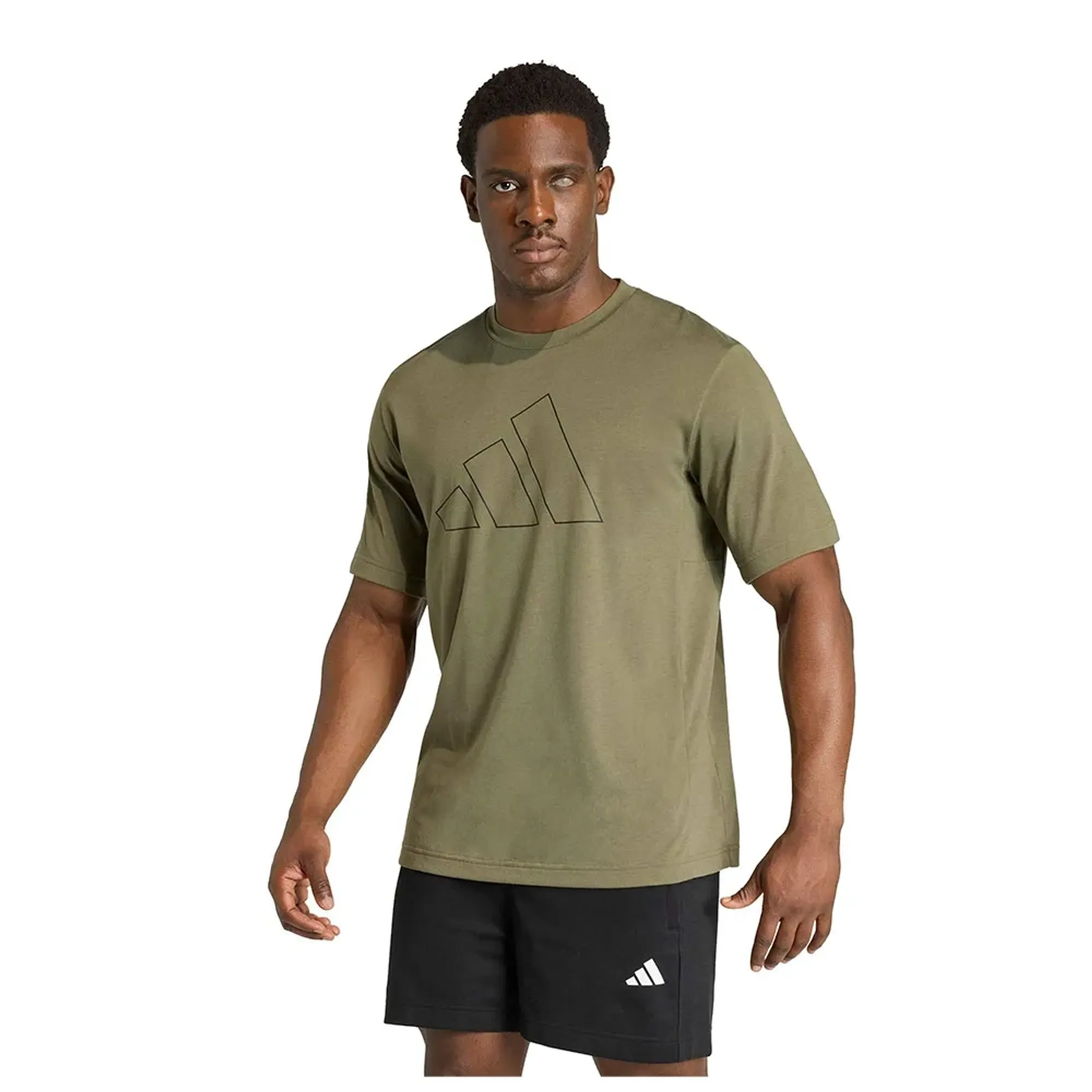 Adidas Workout Essentials Feelready Logo Short Sleeve T-shirt