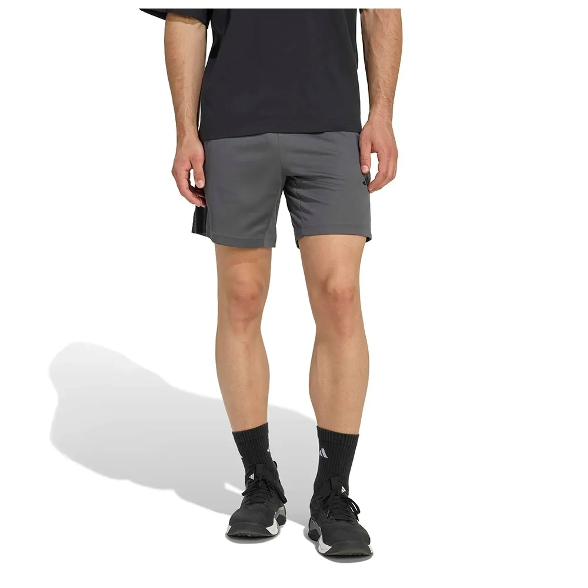 Adidas Workout Essentials Base 3 Stripes Pique 7´´ Shorts