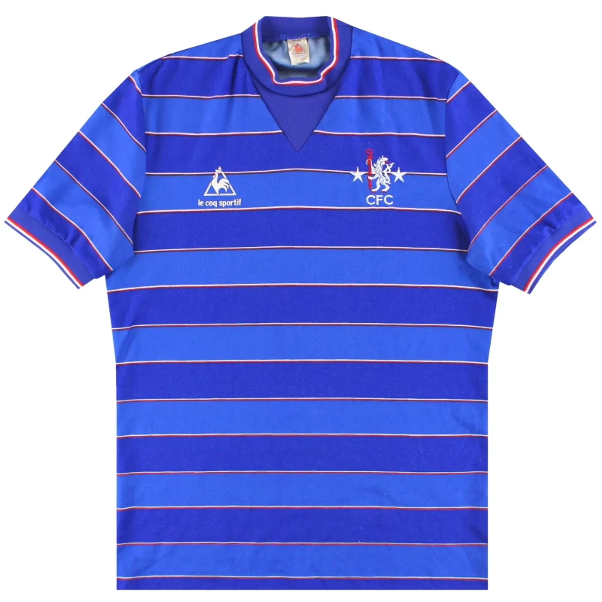 1983-85 Chelsea Le Coq Sportif Home Shirt M - Chelsea / Very good