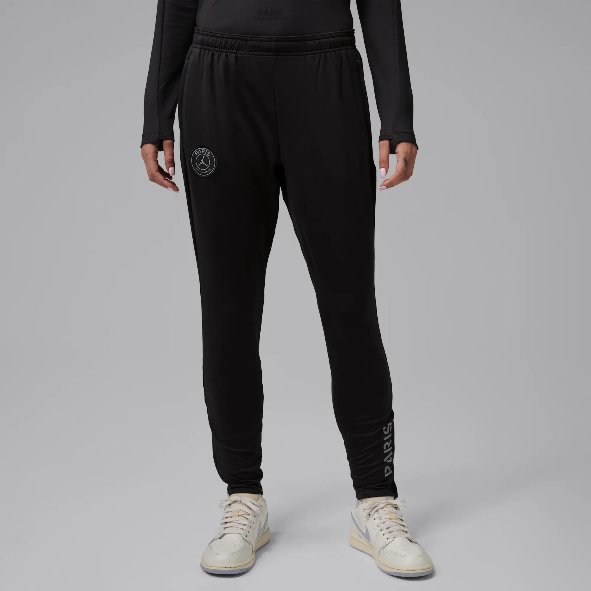 Nike Paris Saint-Germain Strike Fourth Women's Jordan Dri-FIT Football Knit Trousers - Black - Polyester/Elastane