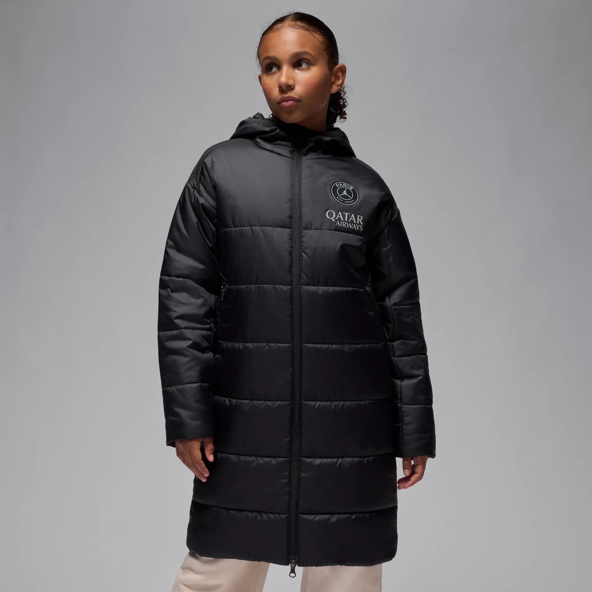 Nike Jordan Nike Paris Saint-Germain Academy Pro Fourth Jordan Therma-FIT Football Synthetic-Fill Jacket - Black