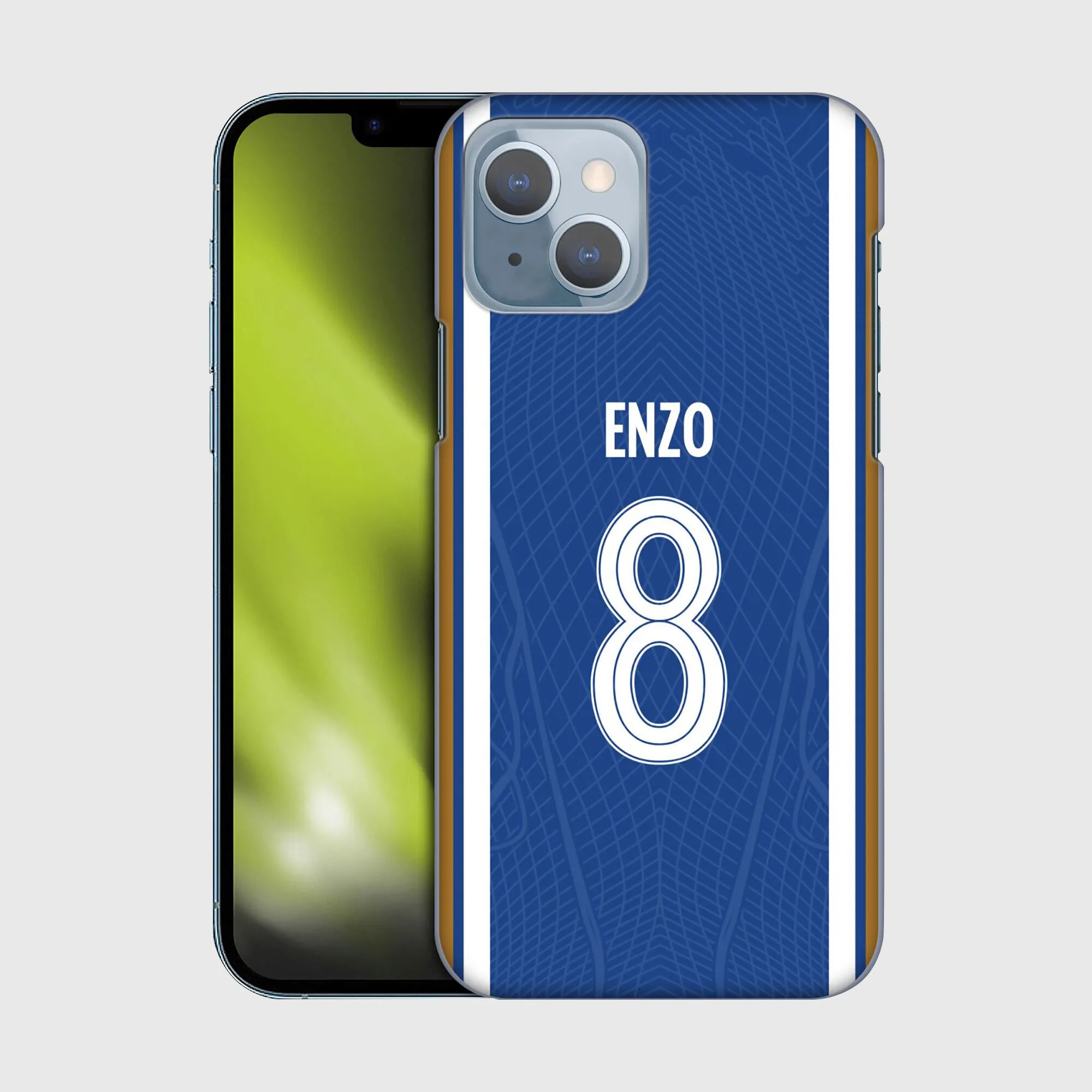 Chelsea Enzo Fernández 2023/24 Home Kit Phone Case - iPhone