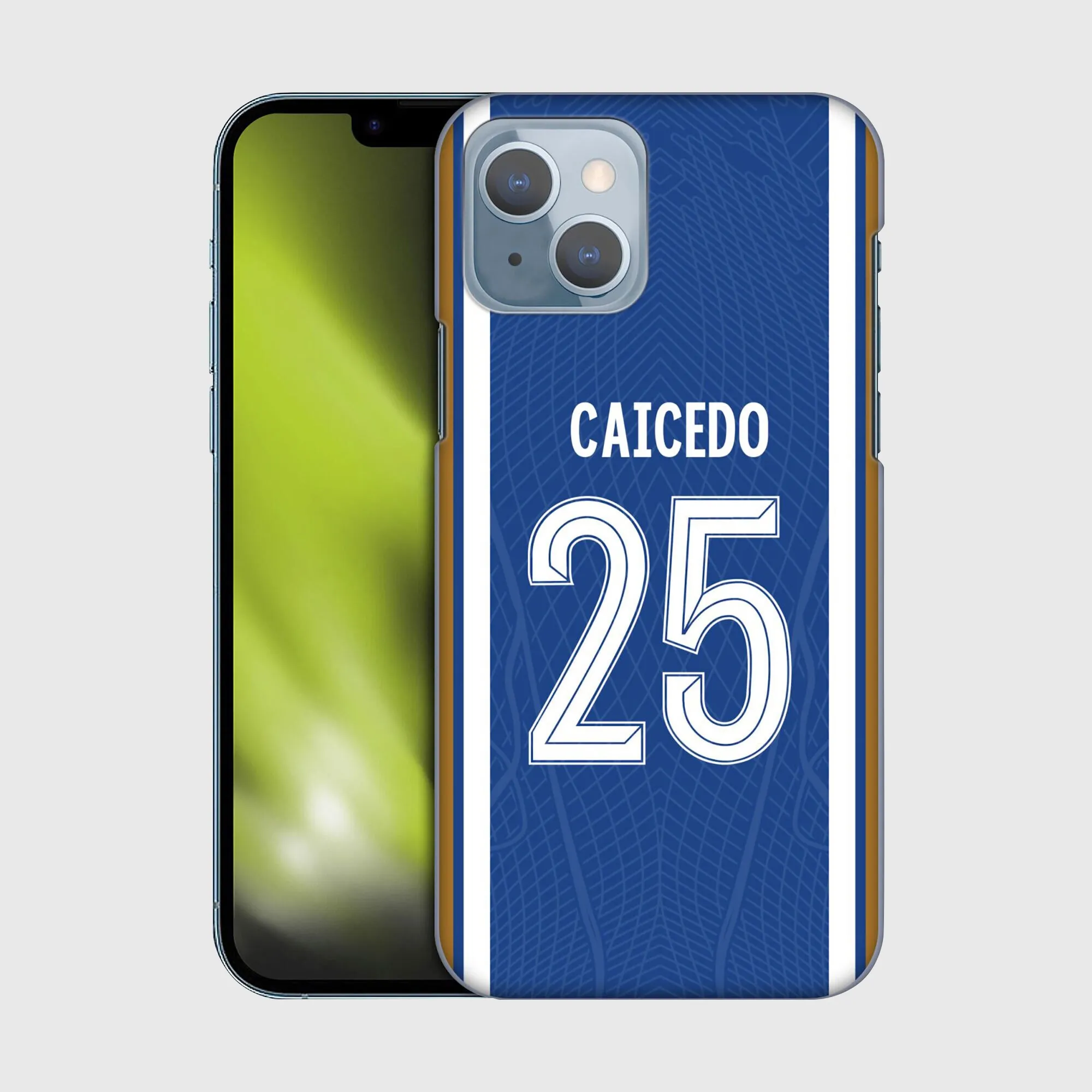 Chelsea Moisés Caicedo 2023/24 Home Kit Phone Case - iPhone