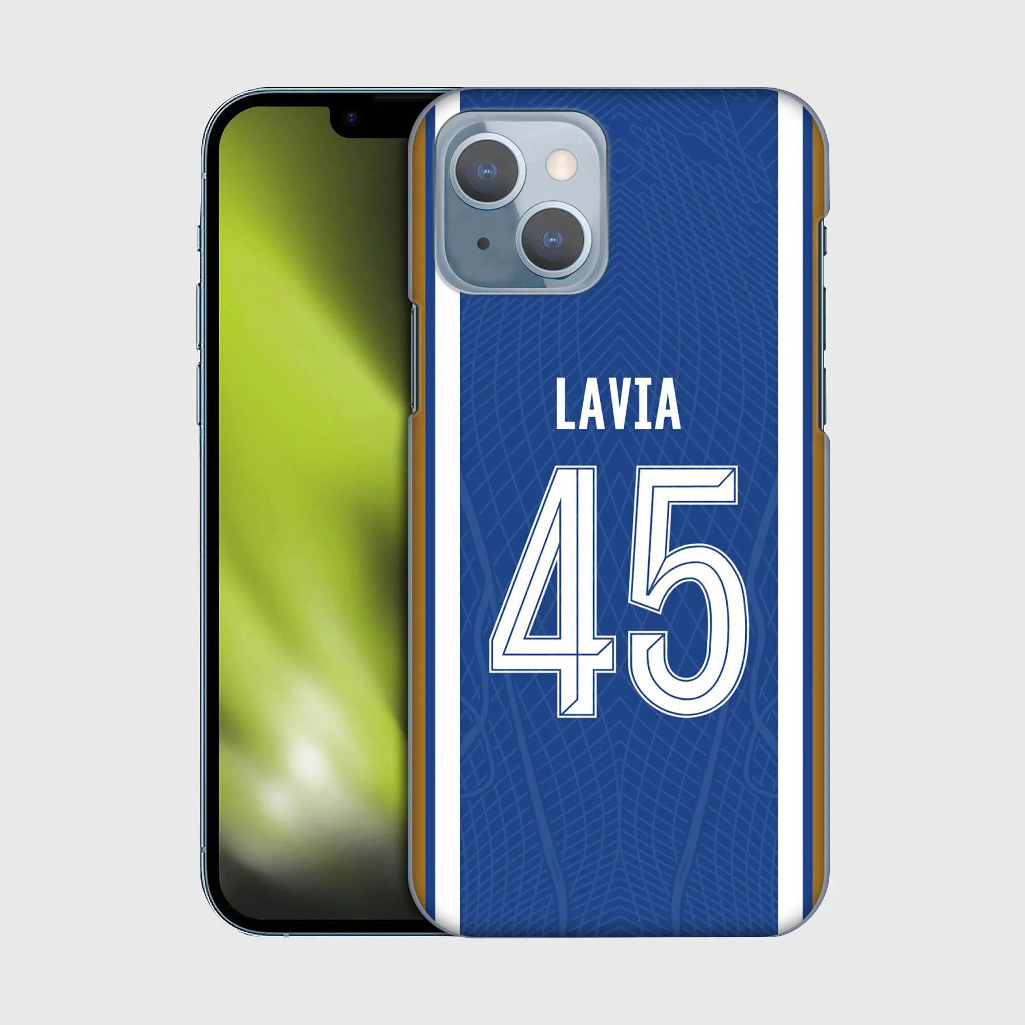Chelsea Roméo Lavia 2023/24 Home Kit Phone Case - iPhone
