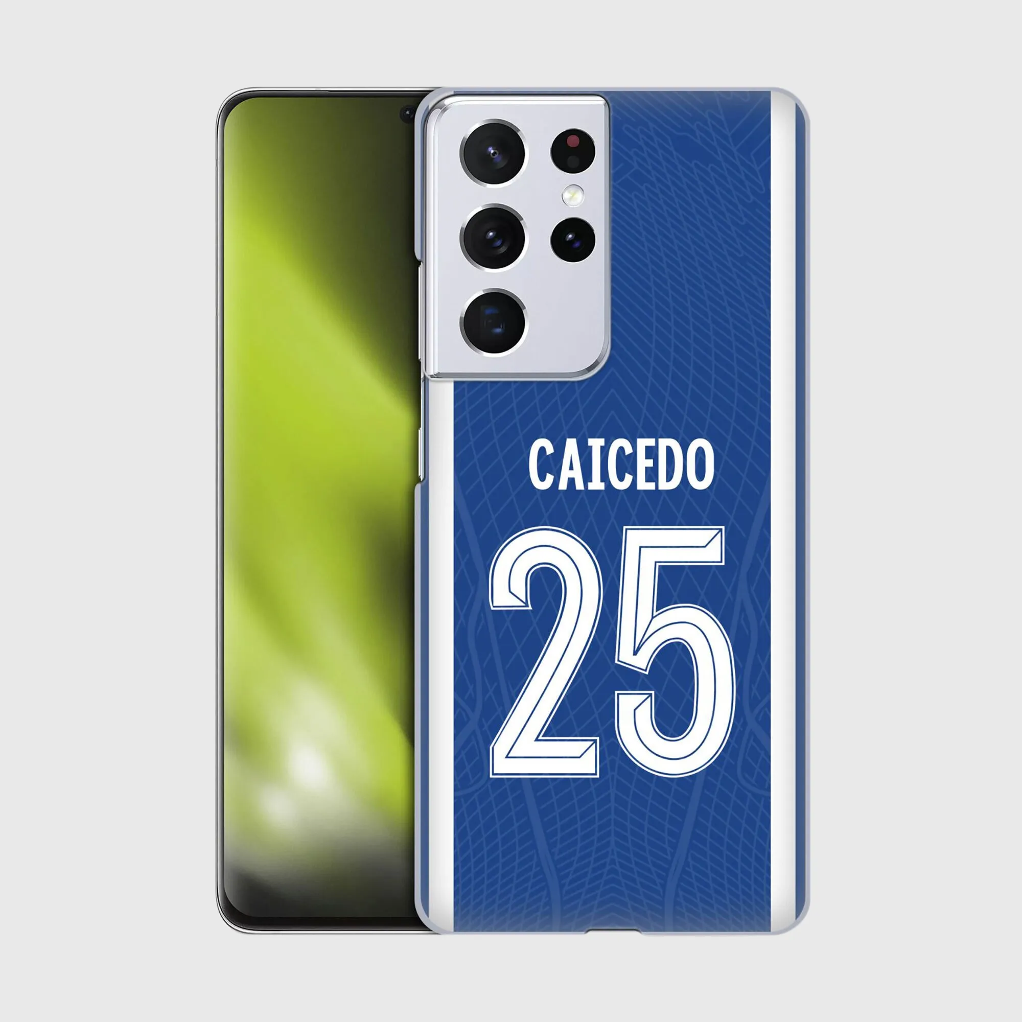 Chelsea Moisés Caicedo 2023/24 Home Kit Phone Case - Samsung